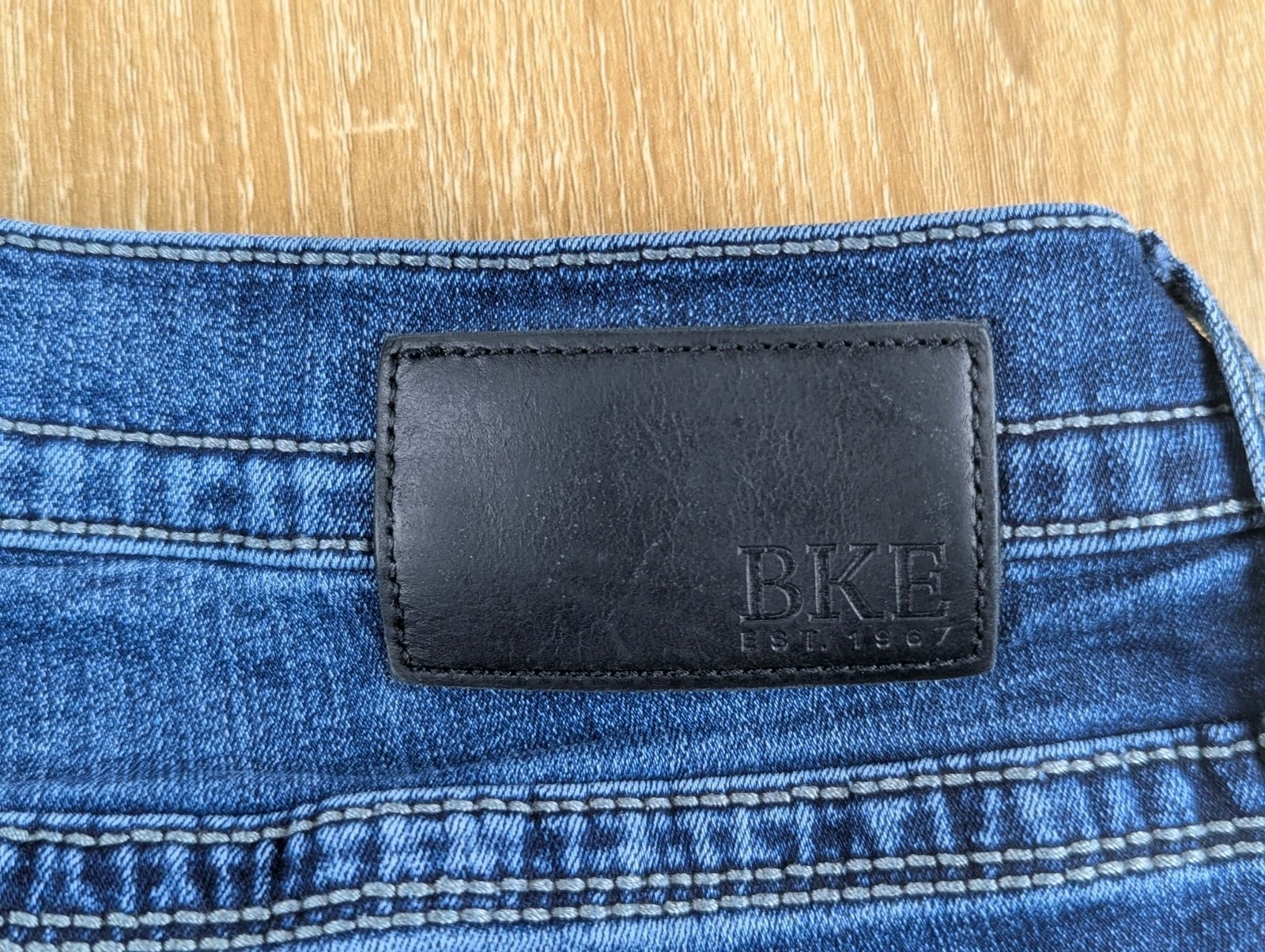 BKE Buckle Jake Straight Leg Mens 33×32 (ACTUAL 30×32) Dark Wash Denim