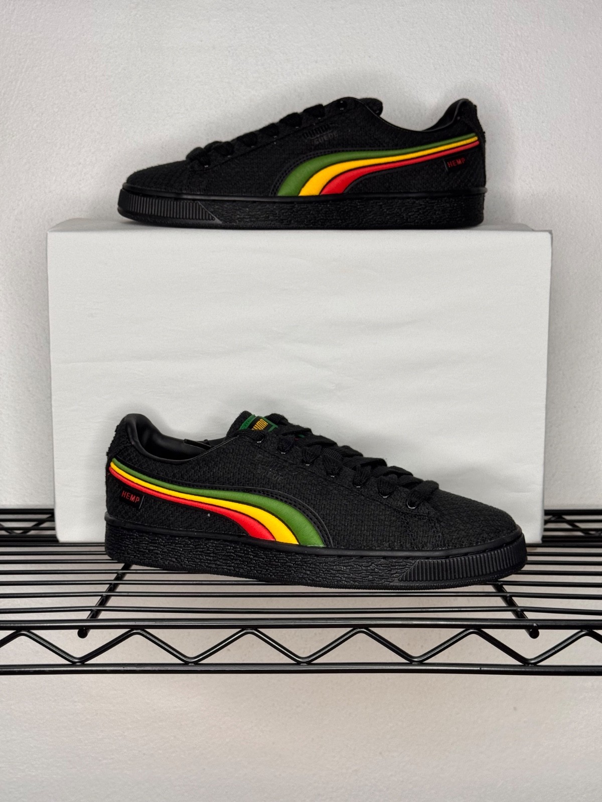 Men’s – Puma Suede Hemp ‘Rasta’