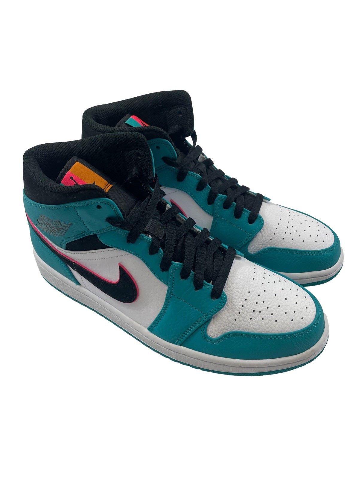 Air Jordan 1 Mid SE Turbo Green Black Hyper Pink Men’s Sneaker