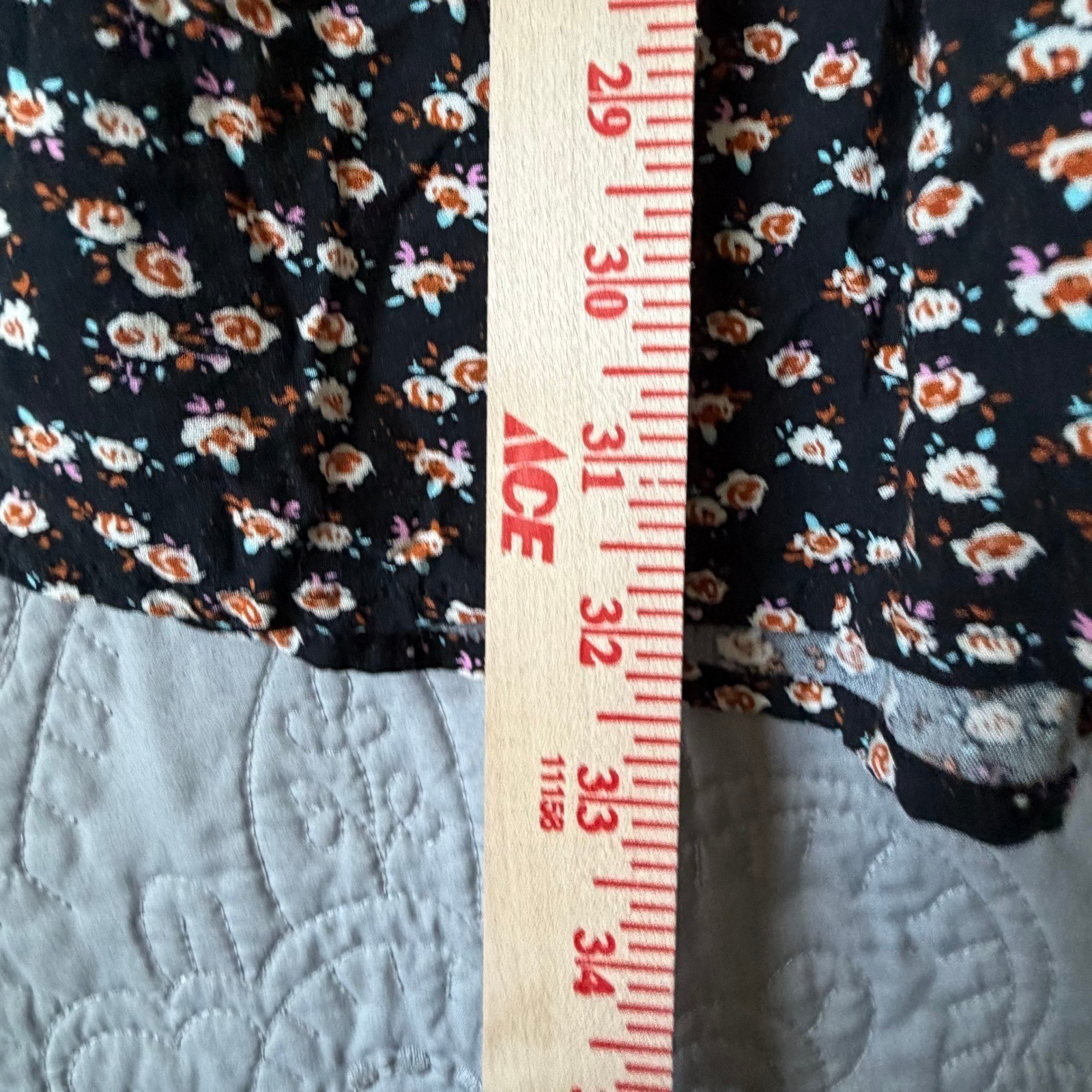 Cottagecore Prairie Ditsy Floral Size Small Collared Tiered Modest Midi Dress