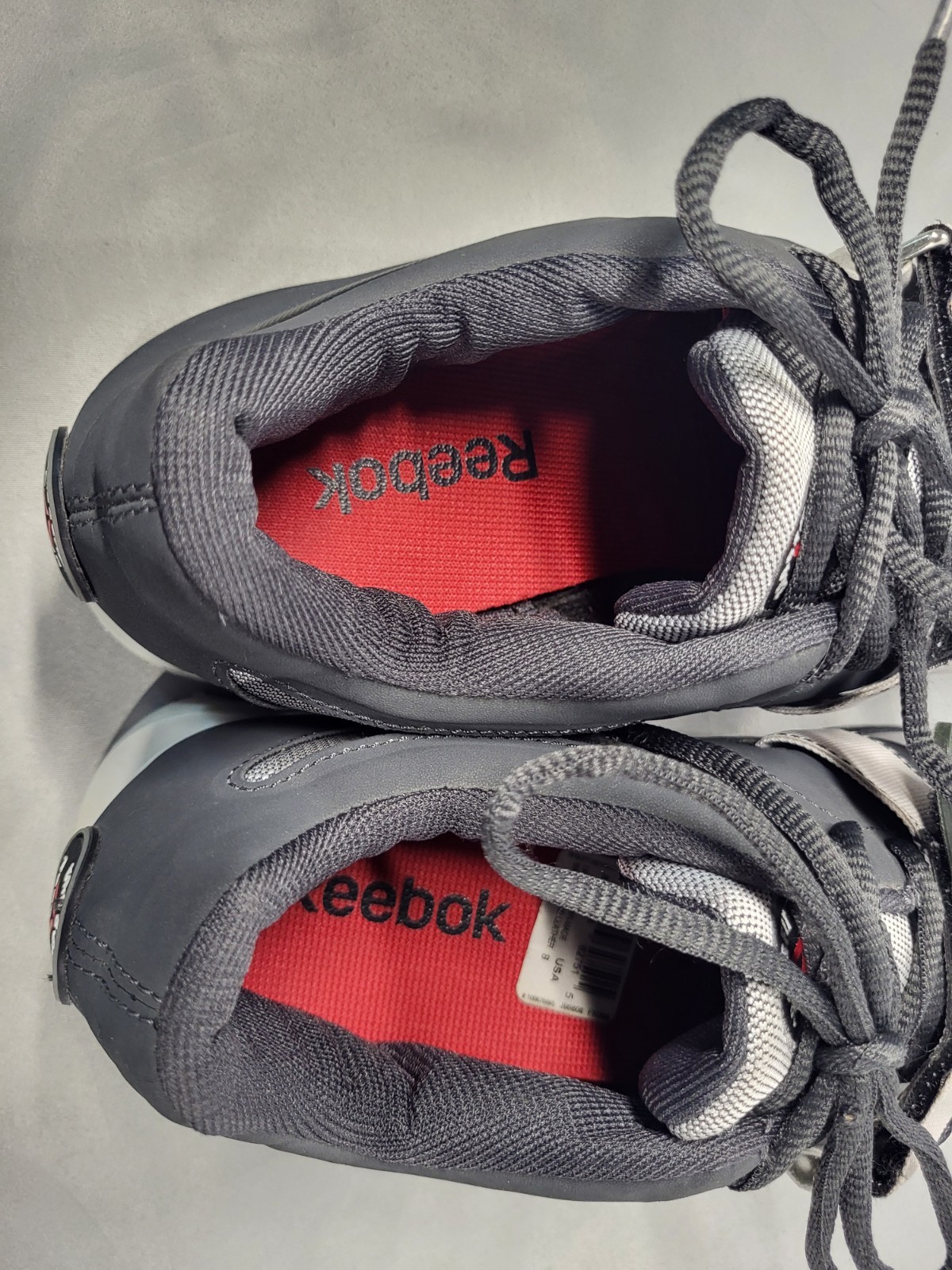 Reebok CrossFit Lifter U-Form Men’s Weightlifting Shoes Grey White J99808 Size 8