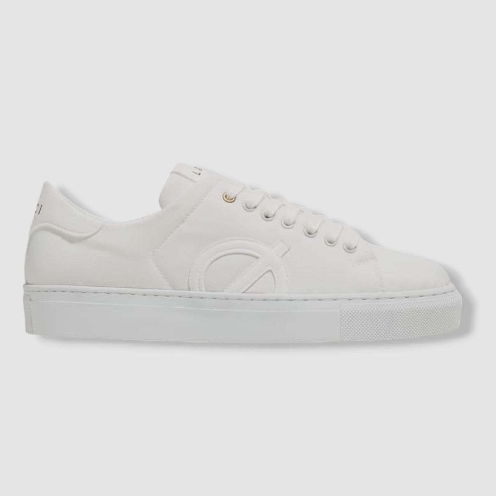 $185 Loci Women’s White Nine Vegan Low-Top Court Sneakers Shoes Size 39 EU/8 US
