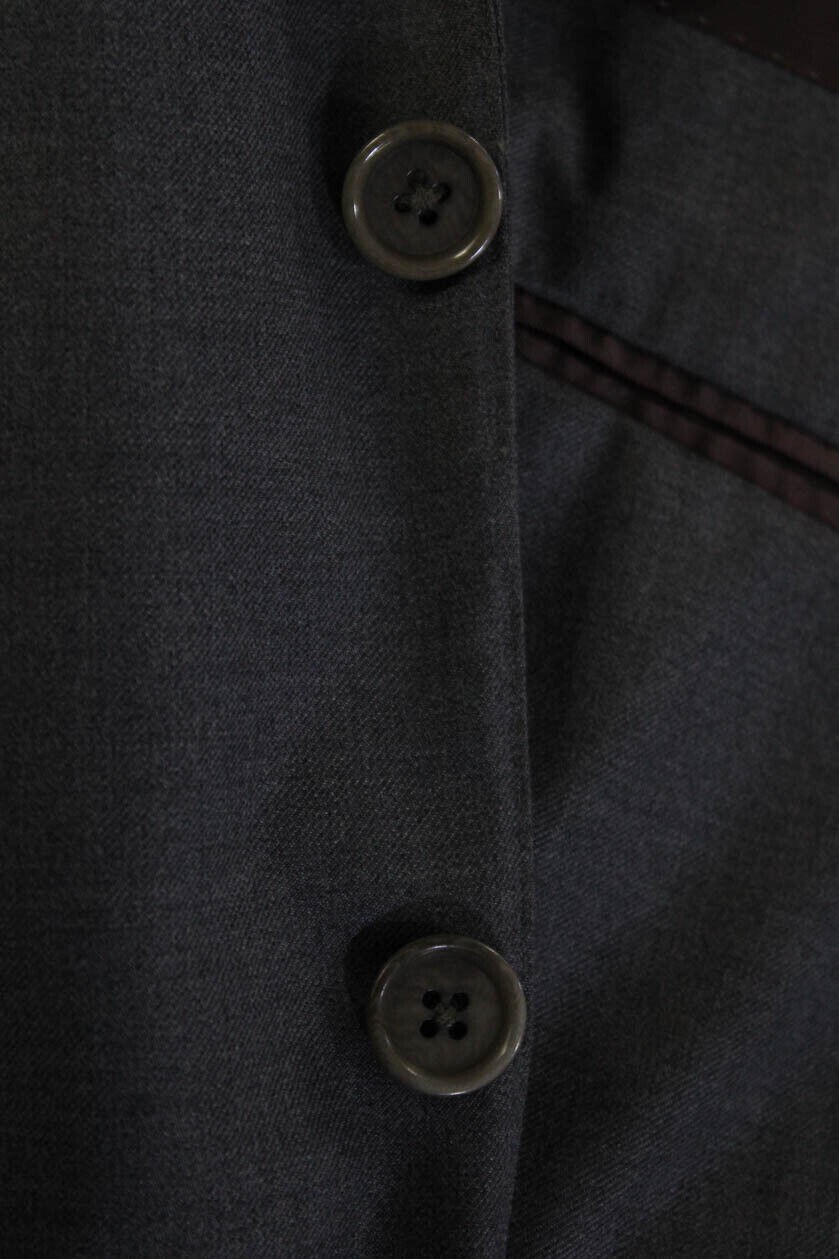 RRP 1695$ Scuderi Grey Blazer Size 38R / 48 IT – Canali Zegna Corneliani