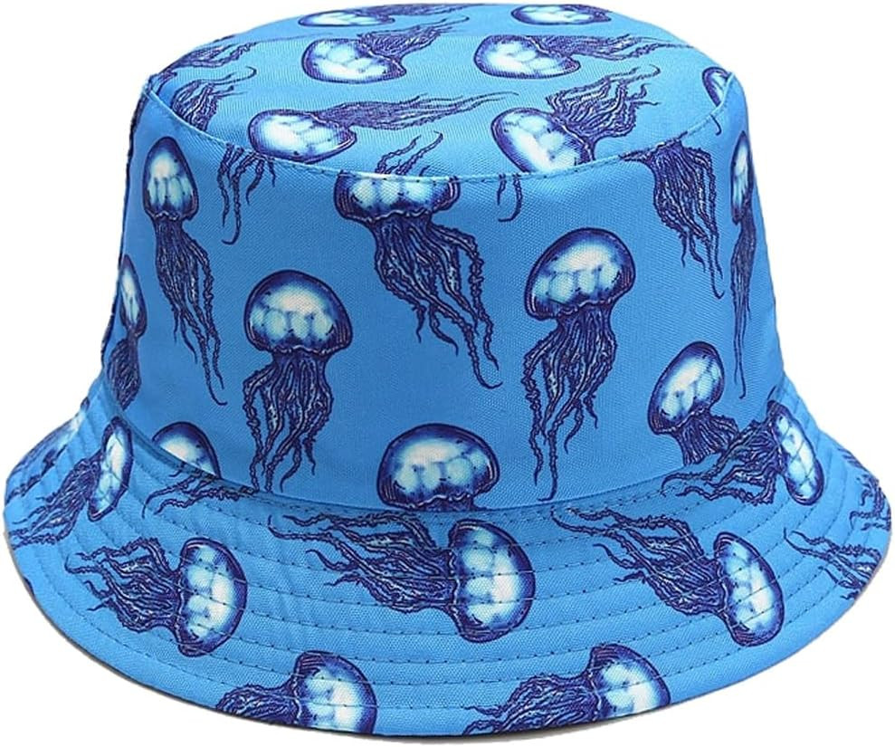 Bucket Hats Unisex Summer Travel Beach Fisherman Cap for Men Women Teens