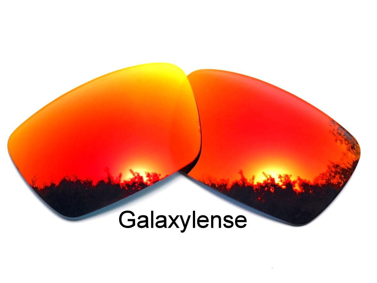 Galaxy Replacement Lenses For Oakley Fuel Cell Fire Red Color Polarized 100%UVAB