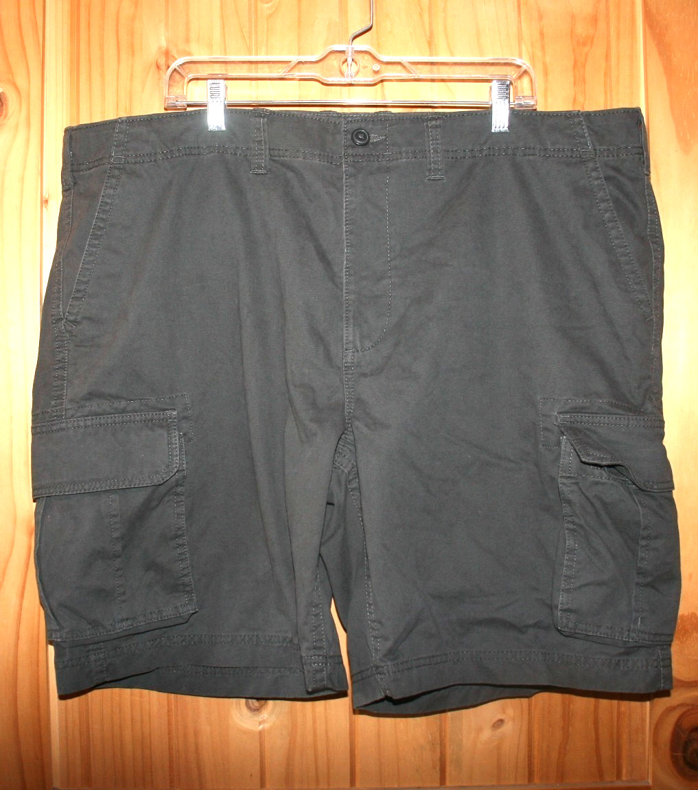 SONOMA men’s shorts size: 46 grey CARGO SHORTS BARLEY WORN! SHARP! CARGO!!!