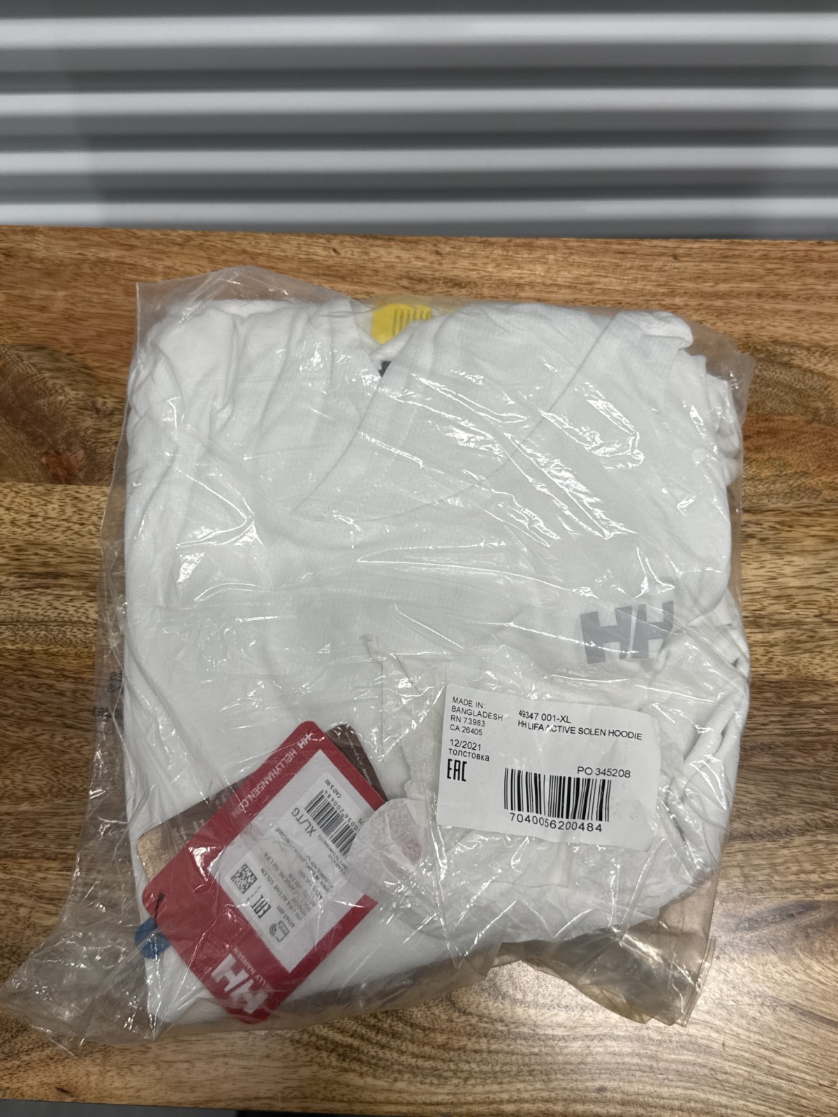 Helly Hansen LIFA Active Solen Hoodie Mens XL White New Tags 49347