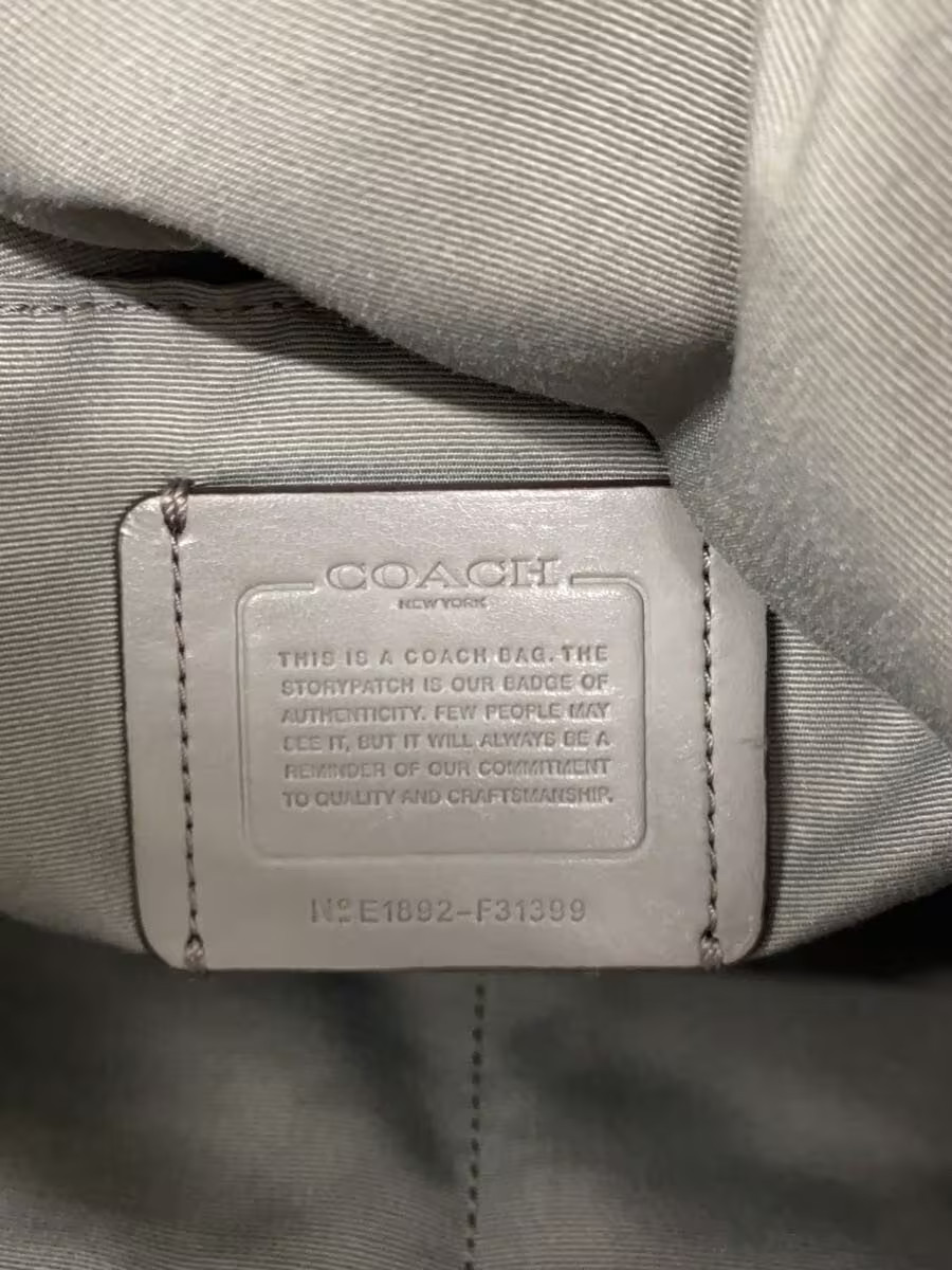 COACH bag GRY E1892-F31399