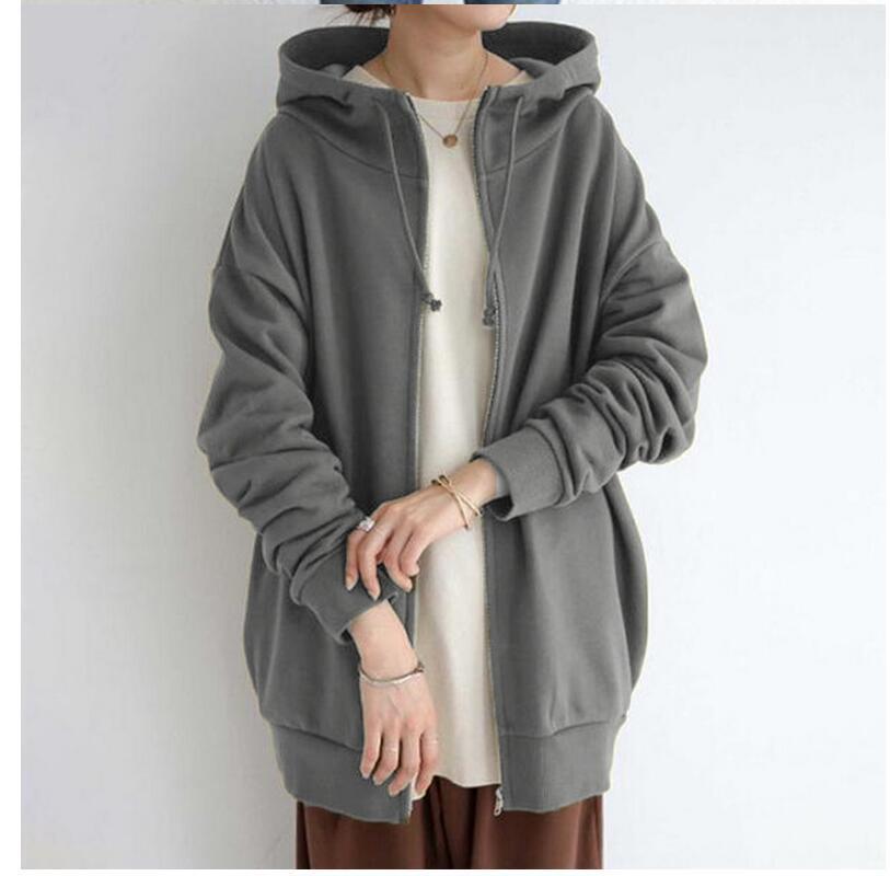 ON SALE! Oversized Jacket Sweatshirt Warm Fleece Jumper Sweater Coat Hoodie Tops