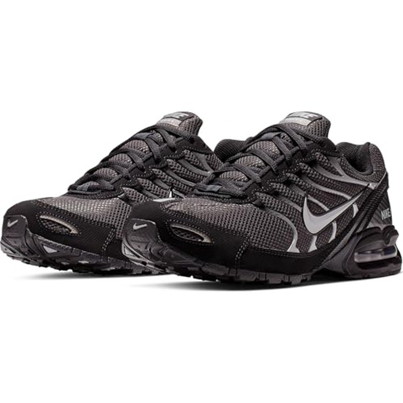 NWT Nike Men’s Air Max Torch 4 Shoes, Anthracite/Metallic Silver-Black, 10.5