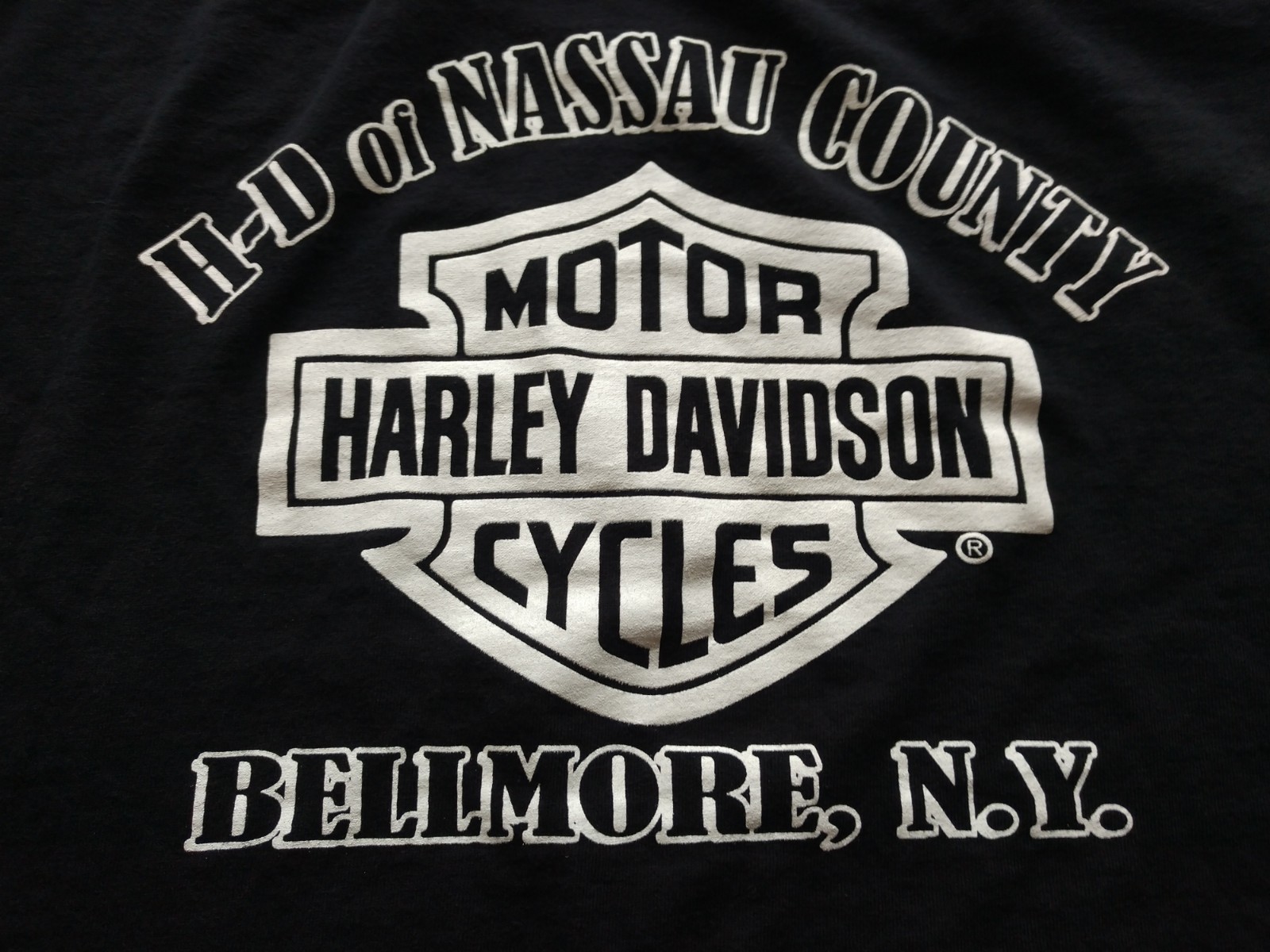 HARLEY DAVIDSON MOTORCYCLE NASSAU NY T-SHIRT ULTIMATE AIR DOGS SIZE 2XL ANVIL