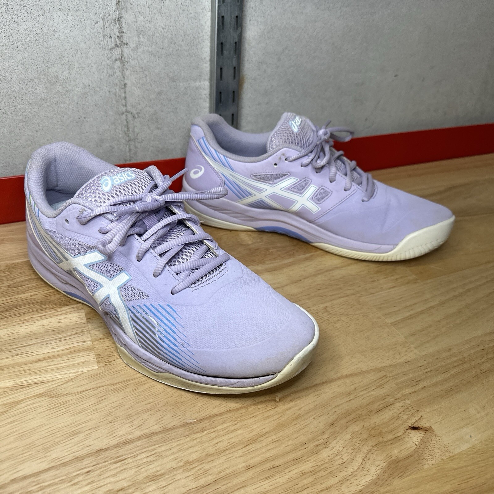 Asics Gel-Game 8 Tennis Purple Womens US Size 10.5 1042A152 Sneakers