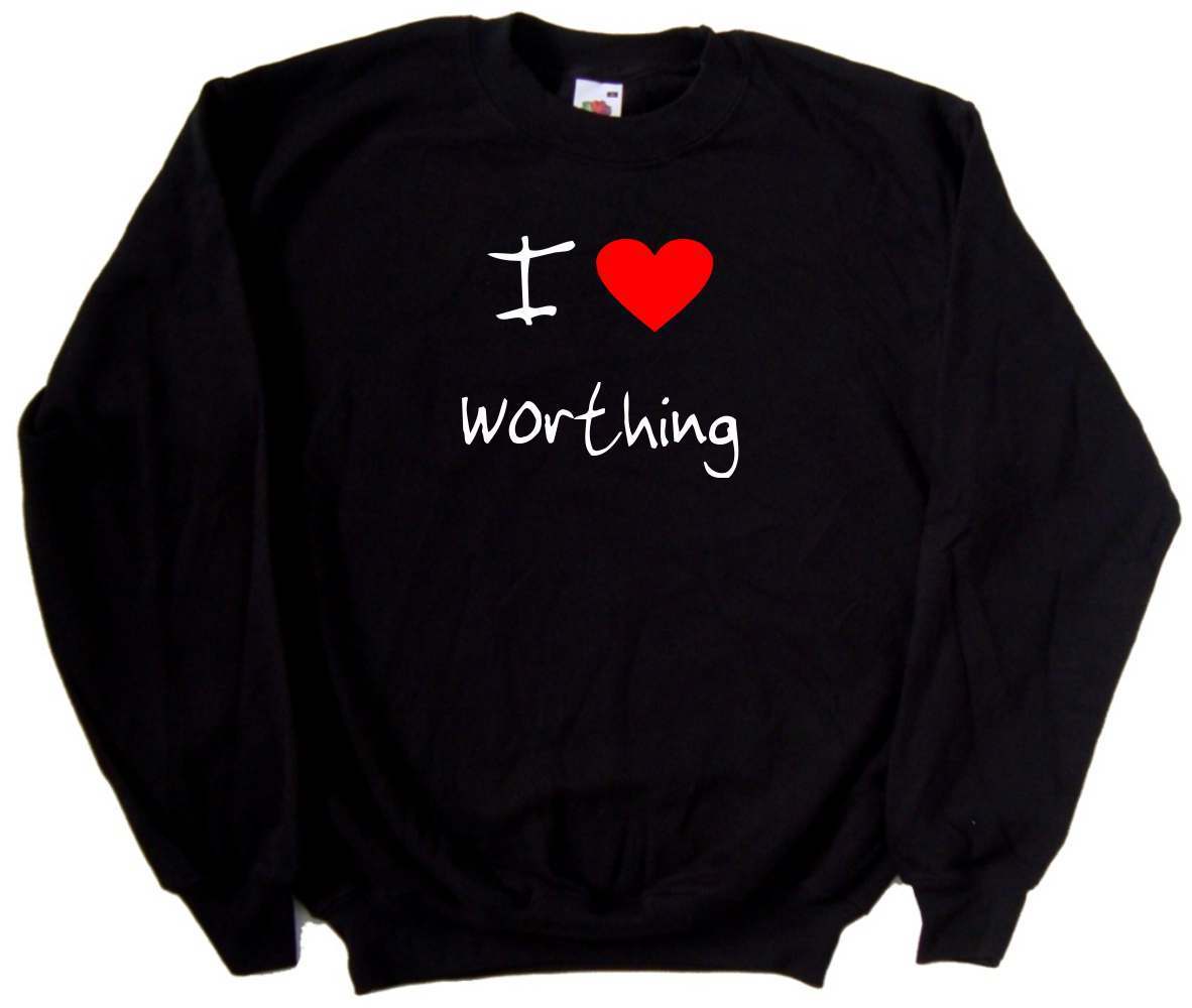 I Love Heart Worthing Sweatshirt