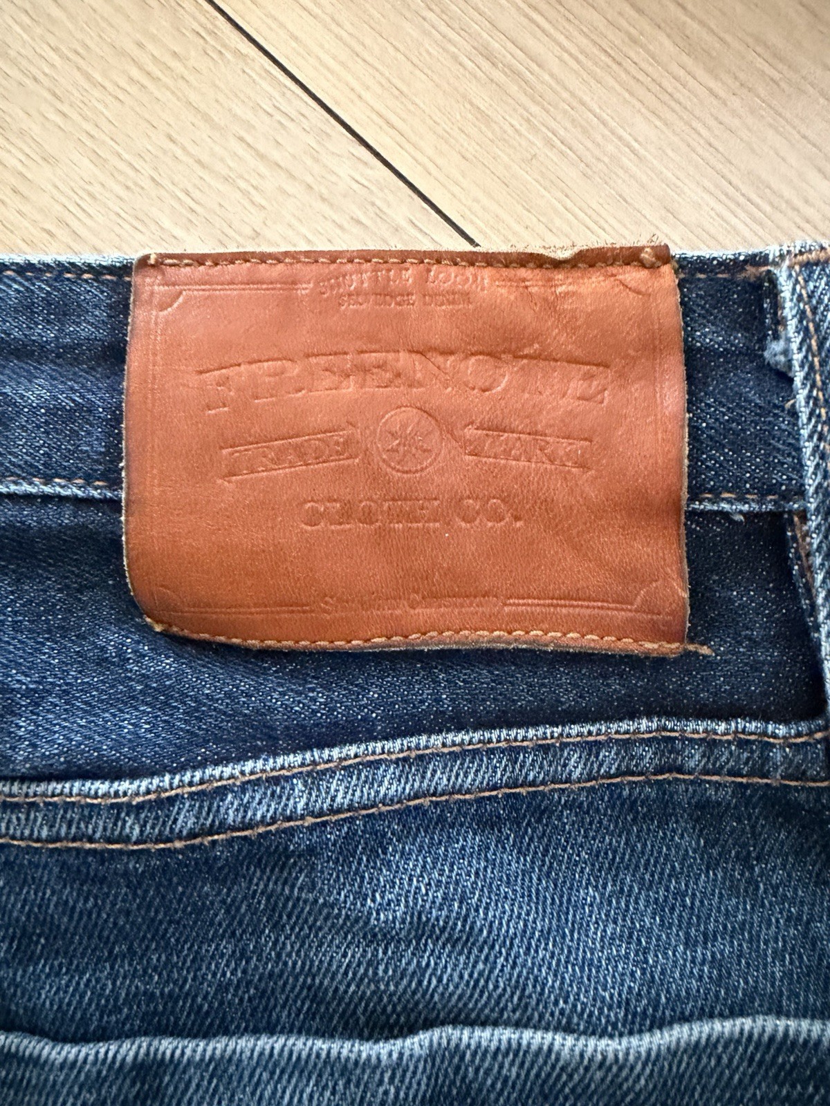 Freenote Cloth Denim Jeans Selvedge Men’s 28×30 30×30 Raw