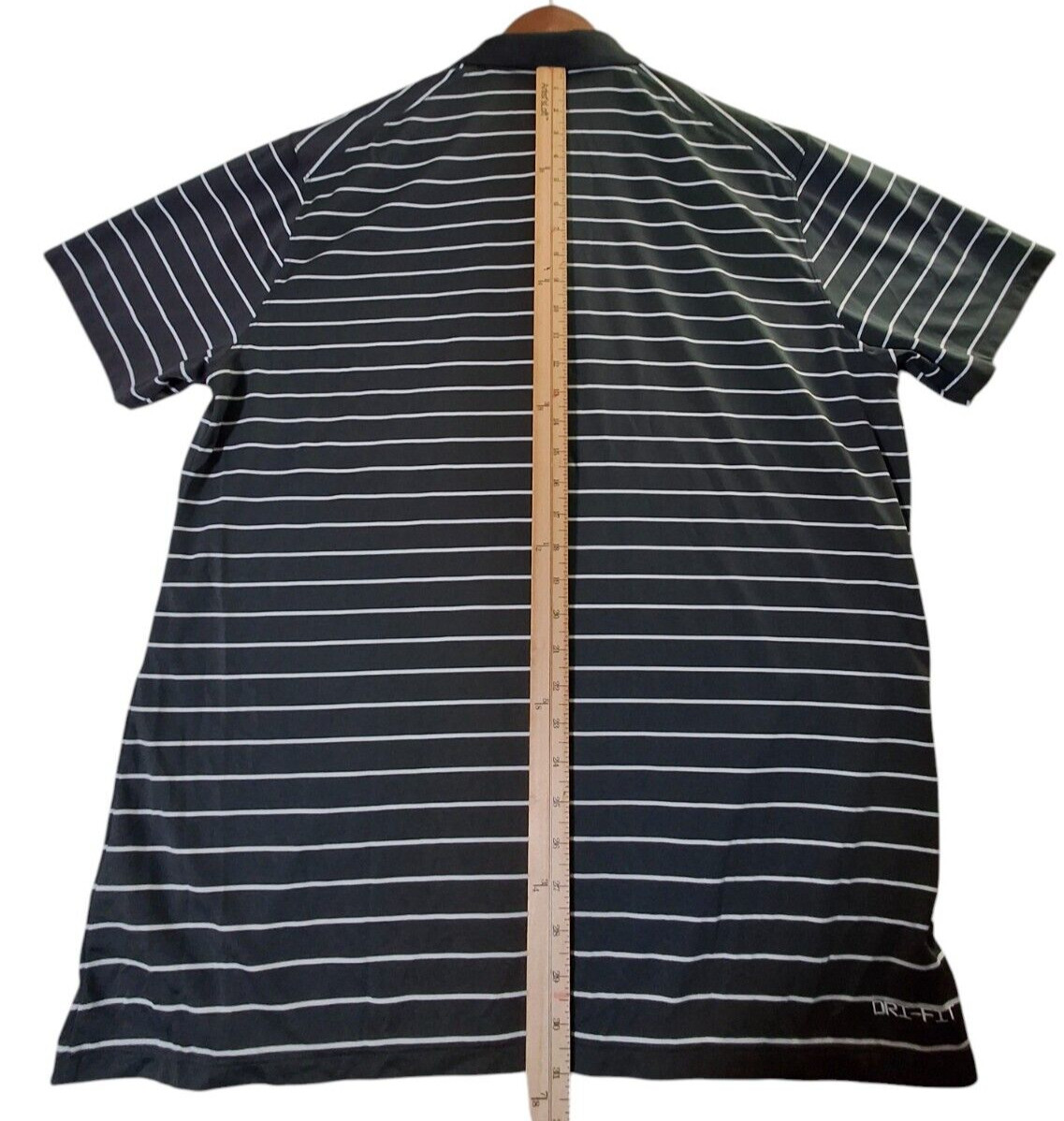 Nike Princeton Soccer Academy Polo Shirt Men’s XL Gray Striped NWT