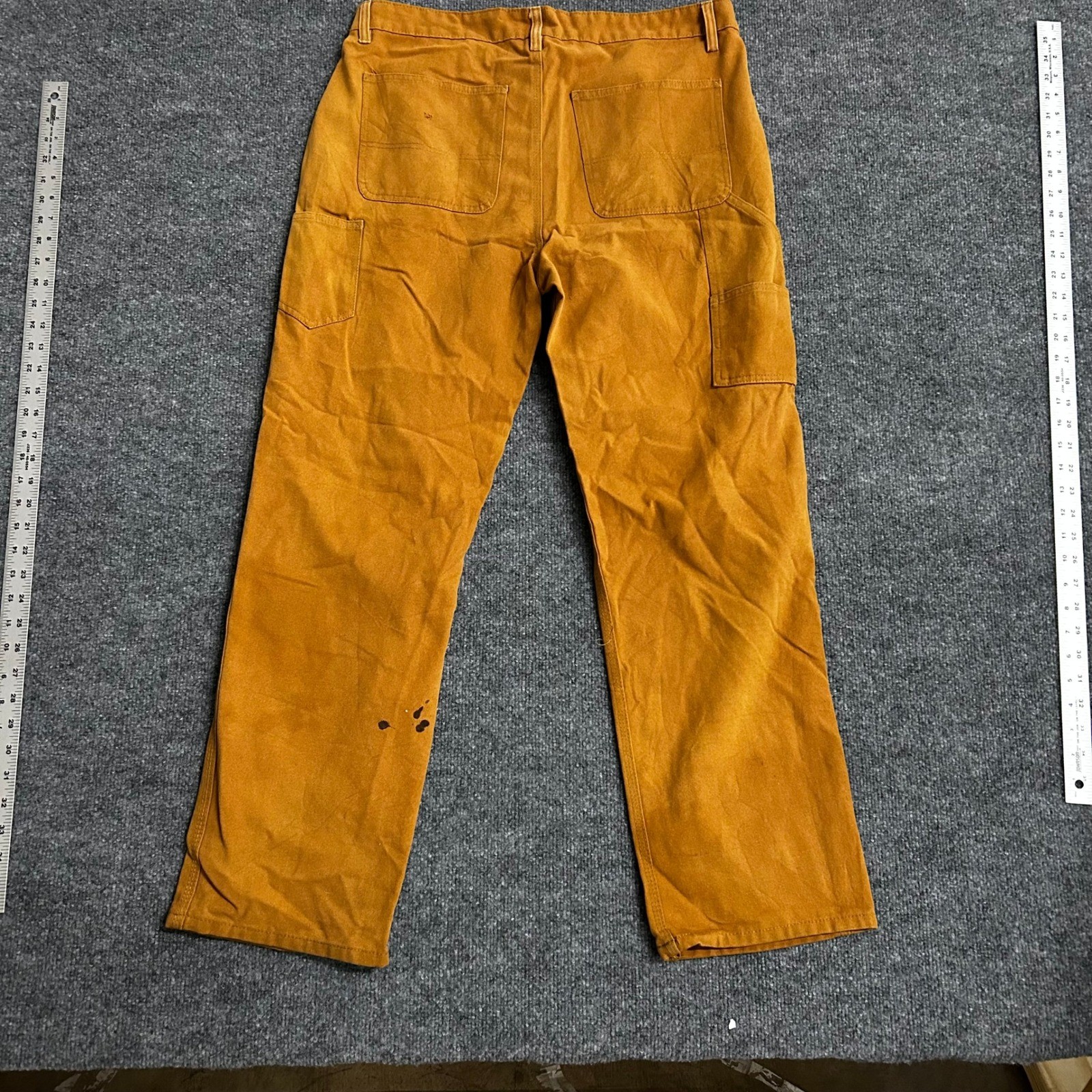 Coast 2 Coast Outfitters Pants Mens 34×32 Brown Canvas Workwear Straight Fit