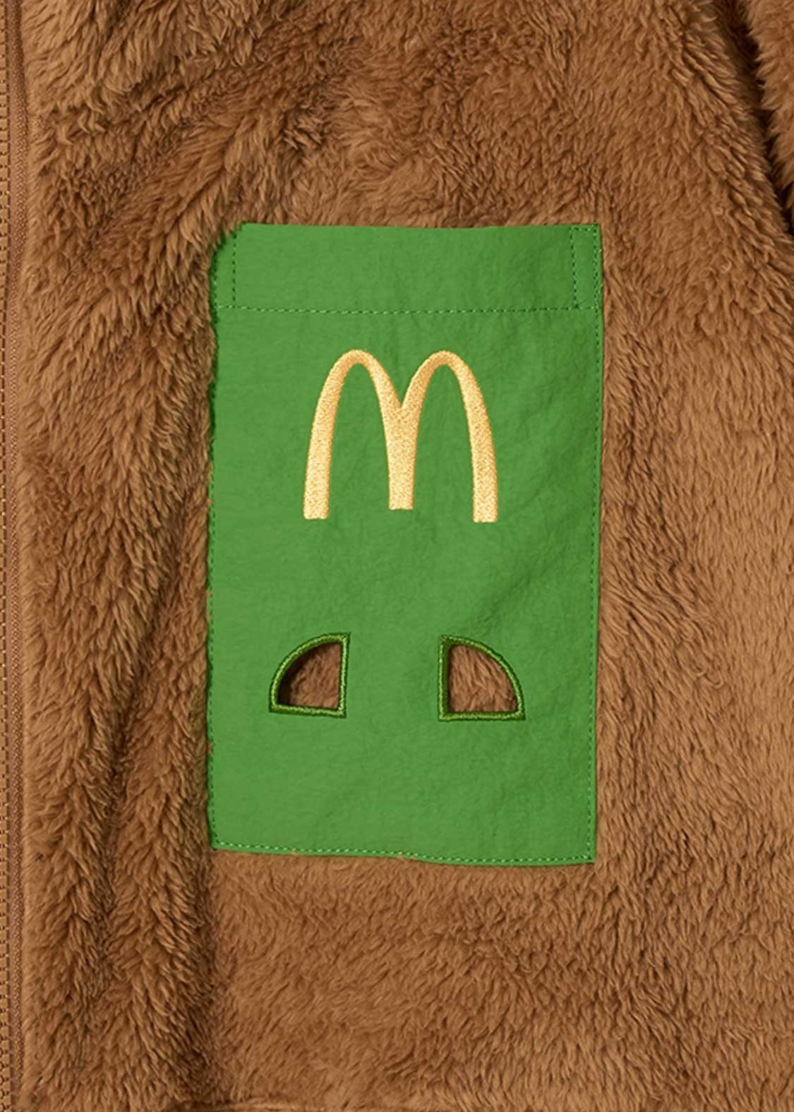 [Japan Limited] graniph McDonald’s Apple Pie BOA Zip Hoodie Unique Pocket NEW