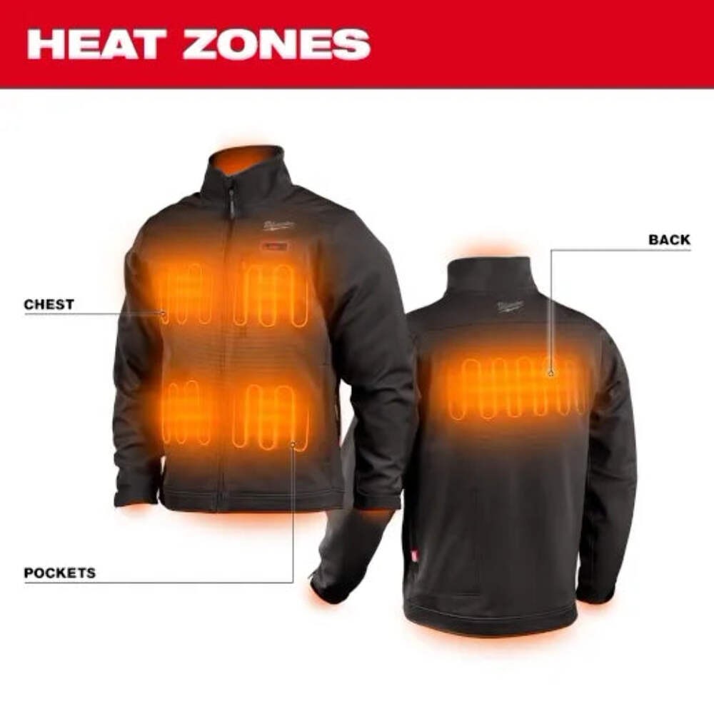 Milwaukee 204-21 M12 Heated TOUGHSHELL Jacket Kit with 3.0 Battery & Charger