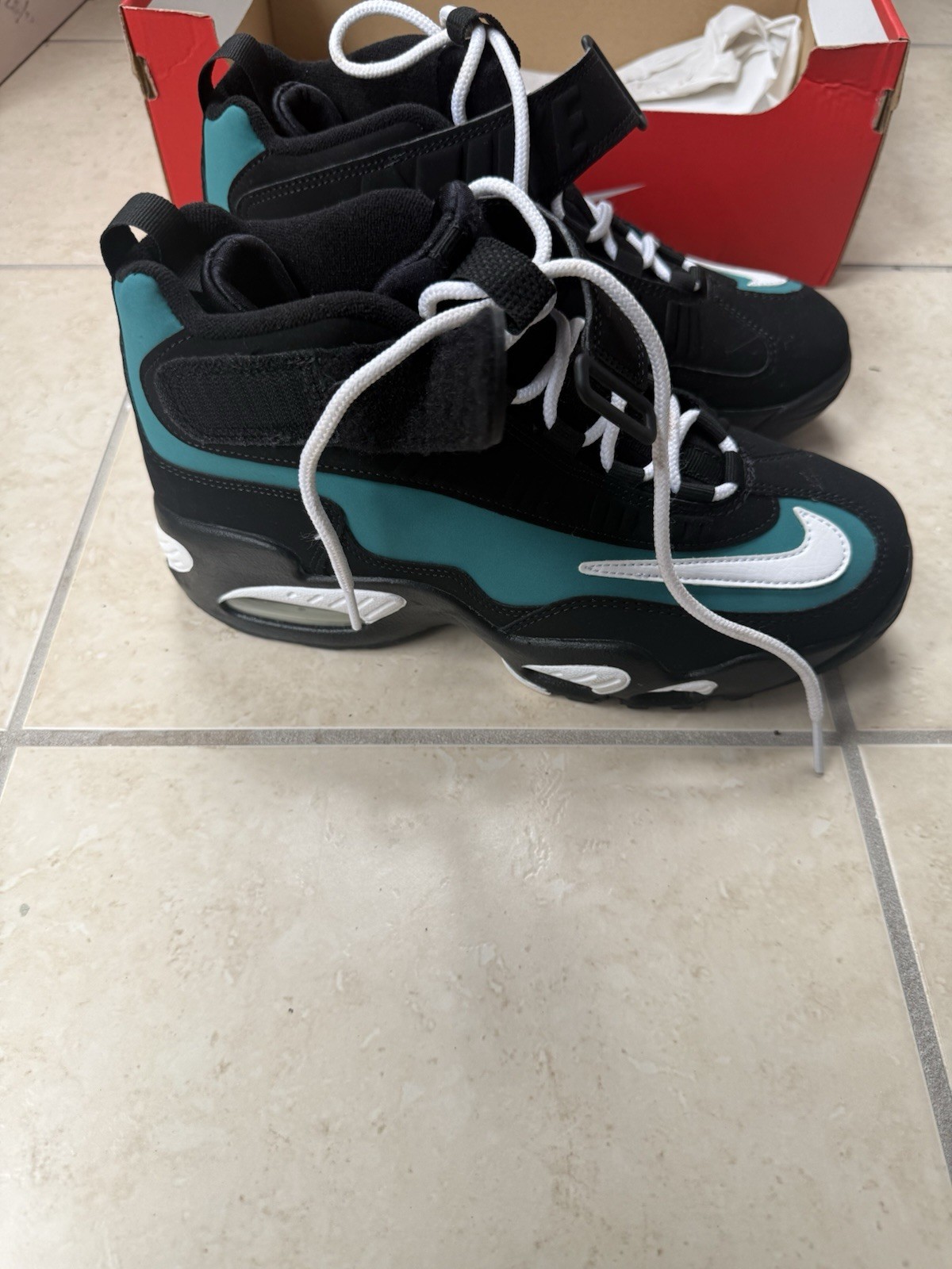 Nike Air Griffey Max 1 Kids Black/Teal/White 7 DM8331-003