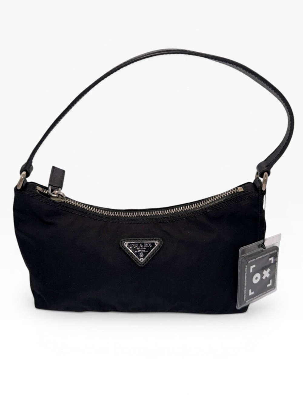 Prada Re-Edition 2005 Re-Nylon Mini Shoulder Bag Black Authenticated