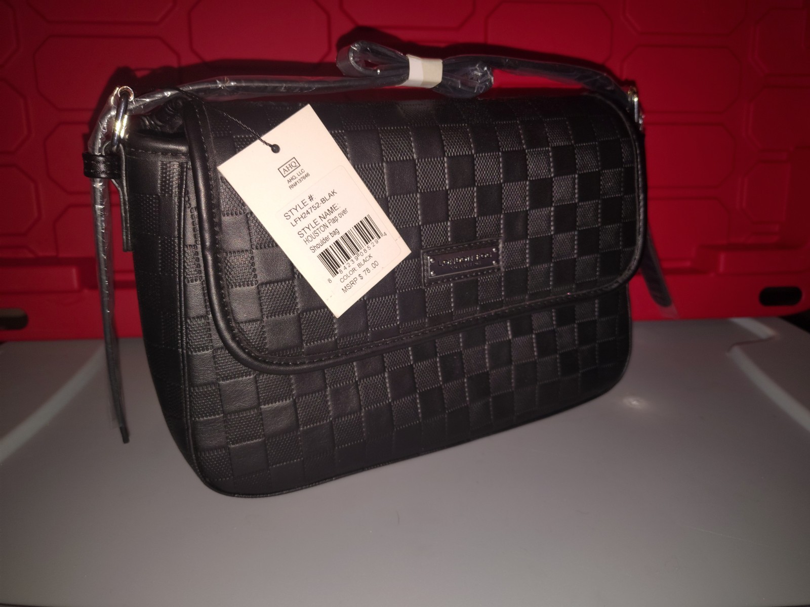 London Fog Houston Flap Over Shoulder Bag