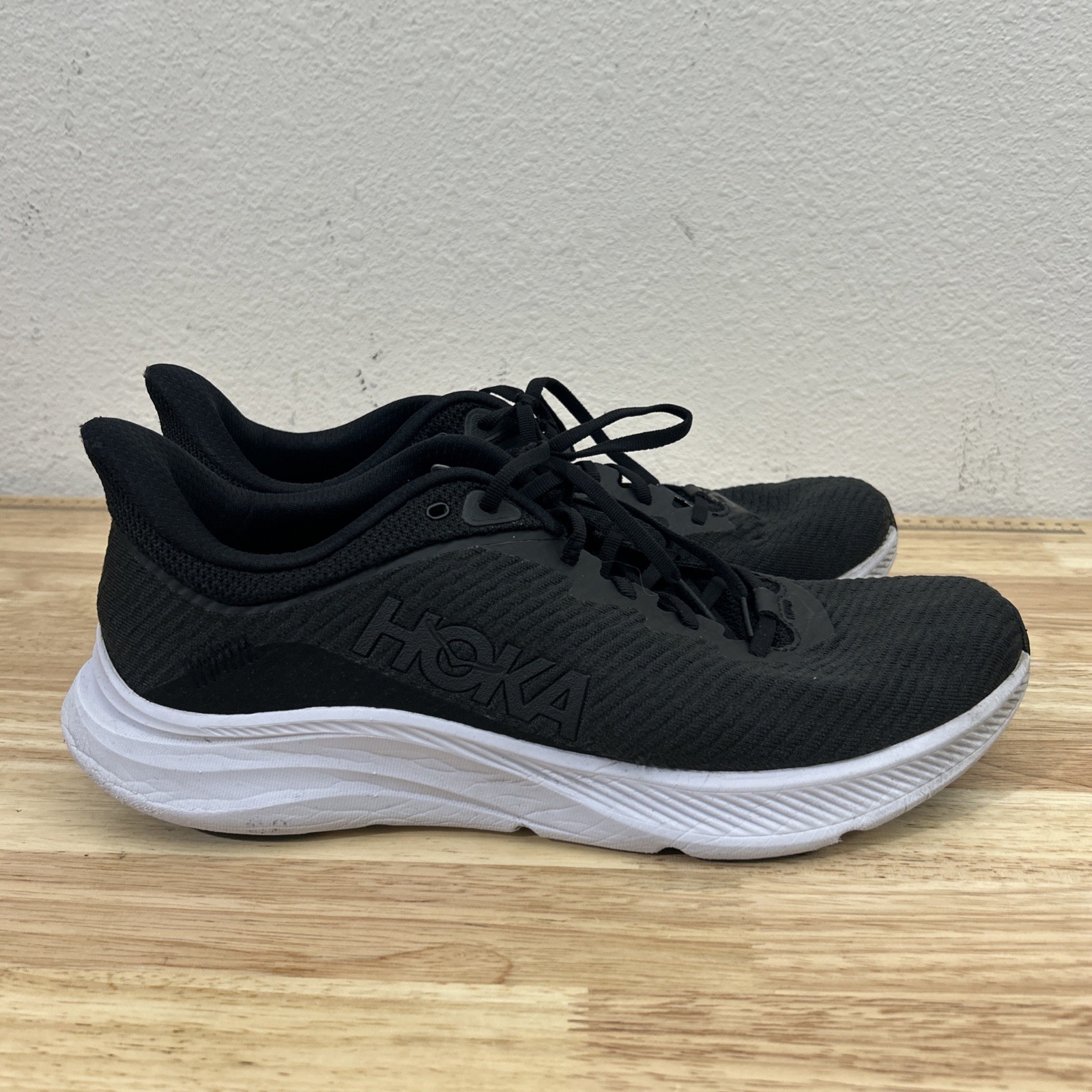 Hoka One One Solimar Shoes Mens Black Size 14 D Running Sneakers Low Top