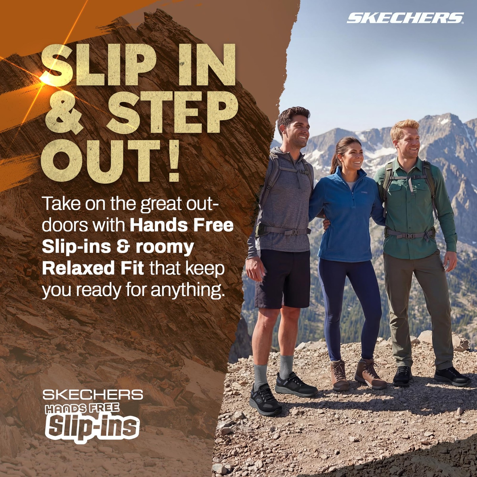 Skechers Men’s Oak Canyon Consistent Winne Hands Free Slip-in…