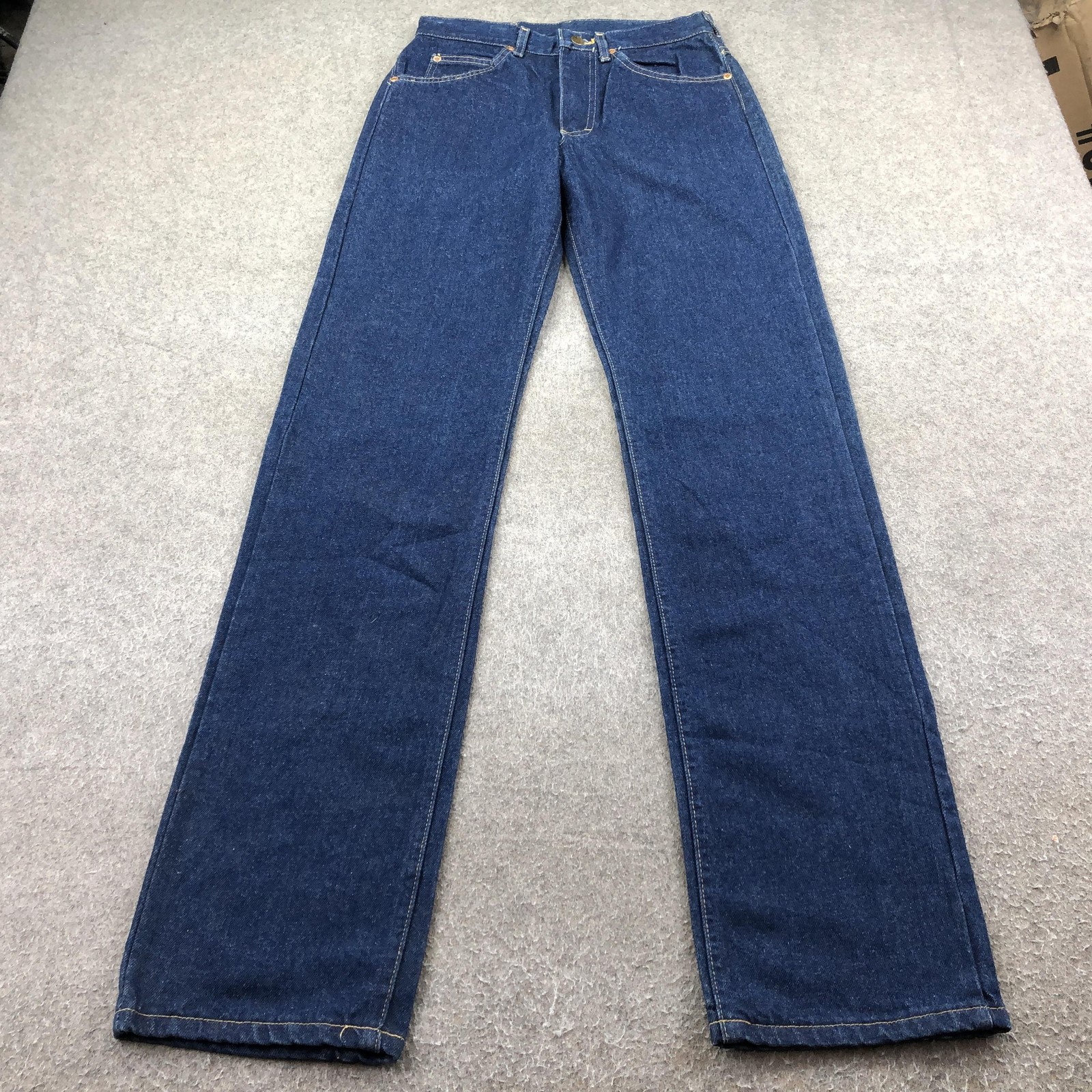Vintage Lee Riders Jeans Mens 29×36 Blue Dark Wash Regular Straight Denim USA