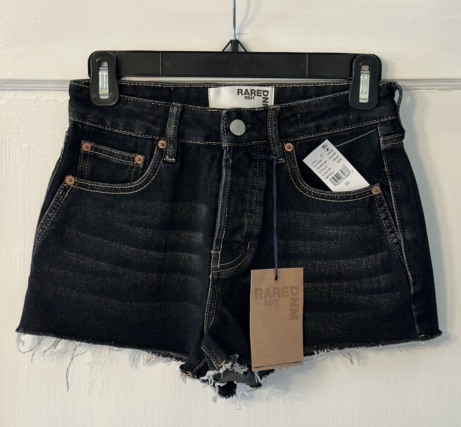 RARE Denim Edit Jean Shorts Size 23 NWT