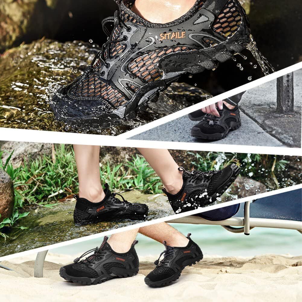 Hiking Water Shoes for Men Women Quick Dry Aqua Swim River Pool Beach Sandals