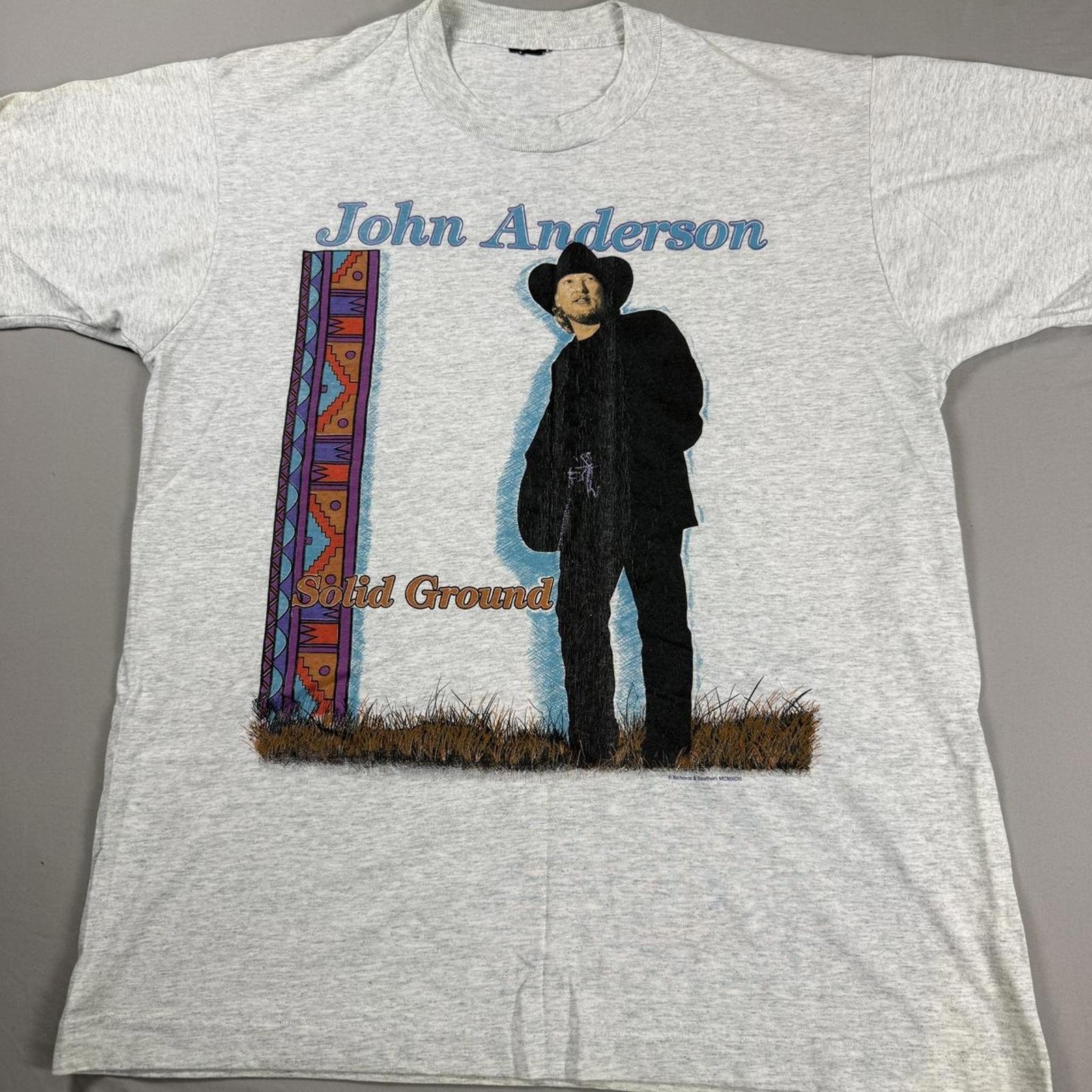 John Anderson Solid Ground “Money In The Bank” True Vintage Shirt