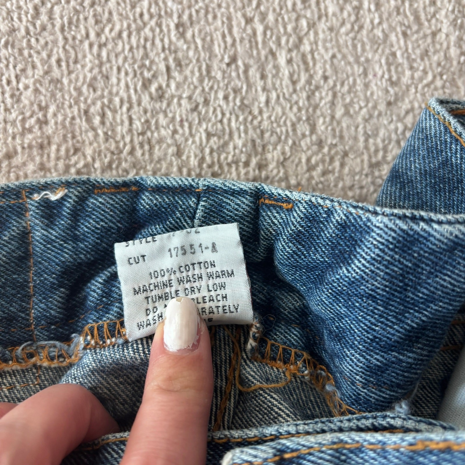 Vintage Bongo High Rise Straight Leg Jeans 100% Cotton Y2K 13