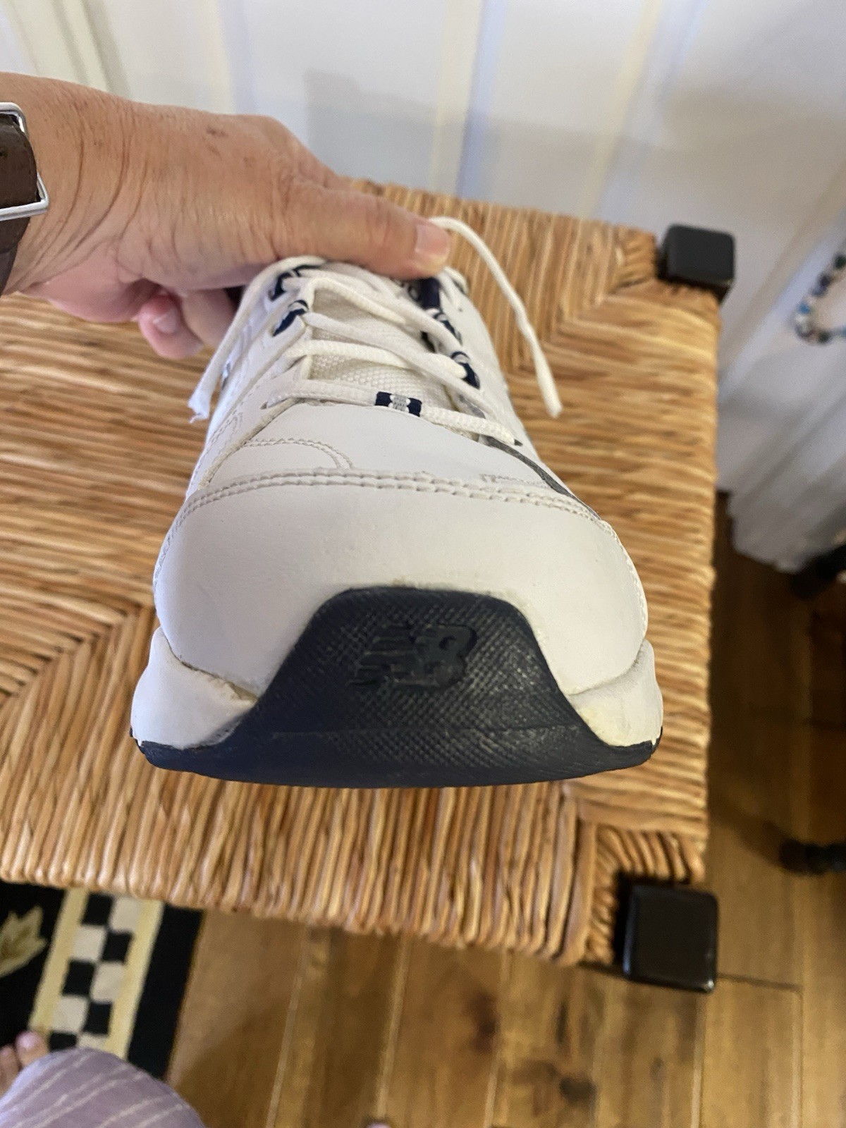 New Balance 608 Men’s White Sneakers 13