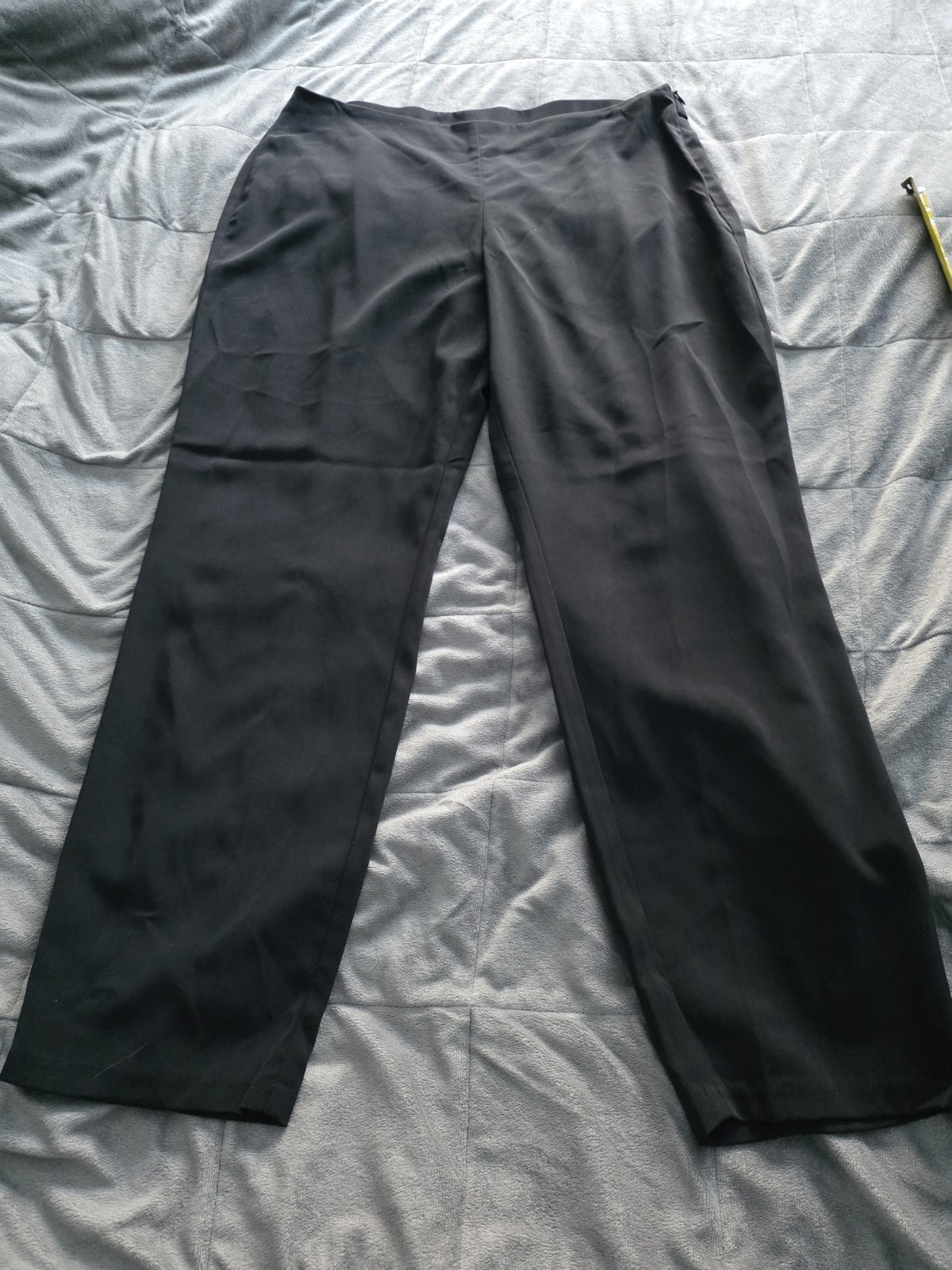 Worthing Ton Black Dress Pants Womens Size 12 Zip And Eye Hook