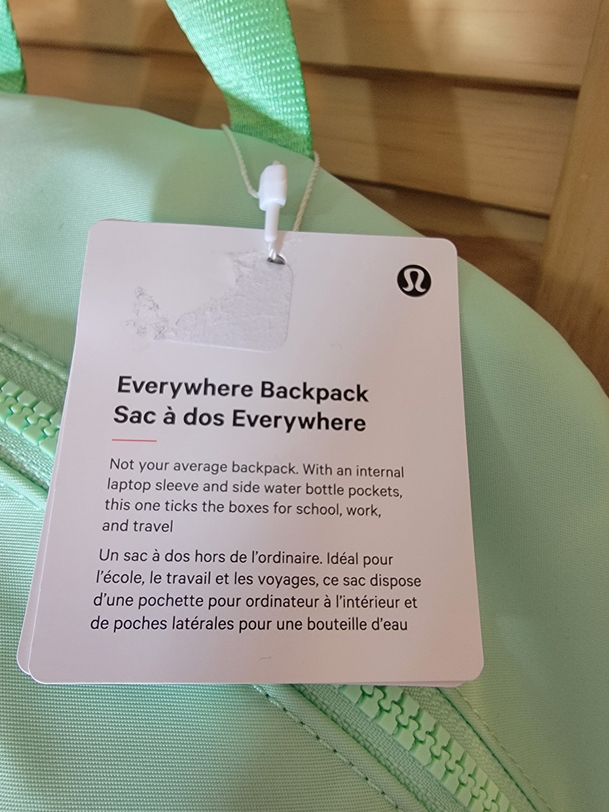 Lululemon Everywhere Backpack 22L NWT In Citra Lime
