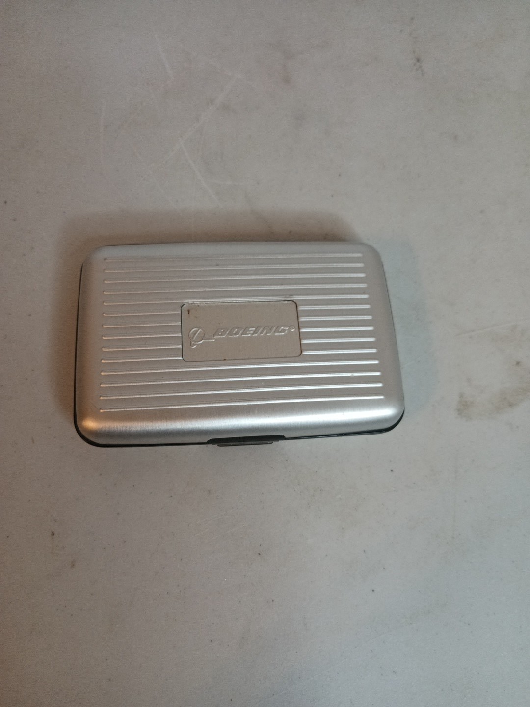 BOEING Plastic/ Aluminum Credit Card Wallet