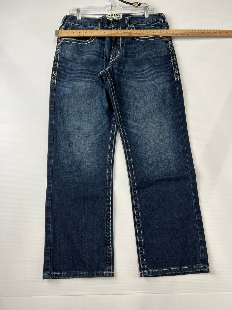 ARIAT M2 Relaxed Stretch Stillwell Boot Cut Jeans Men’s Size 34×30