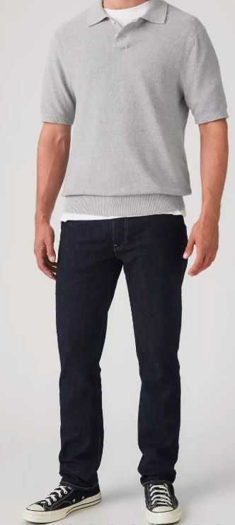 Levi’s® Premium 511™ Slim Fit Linen+ Denim Men’s Jeans, Still Got Time-Dark Wash