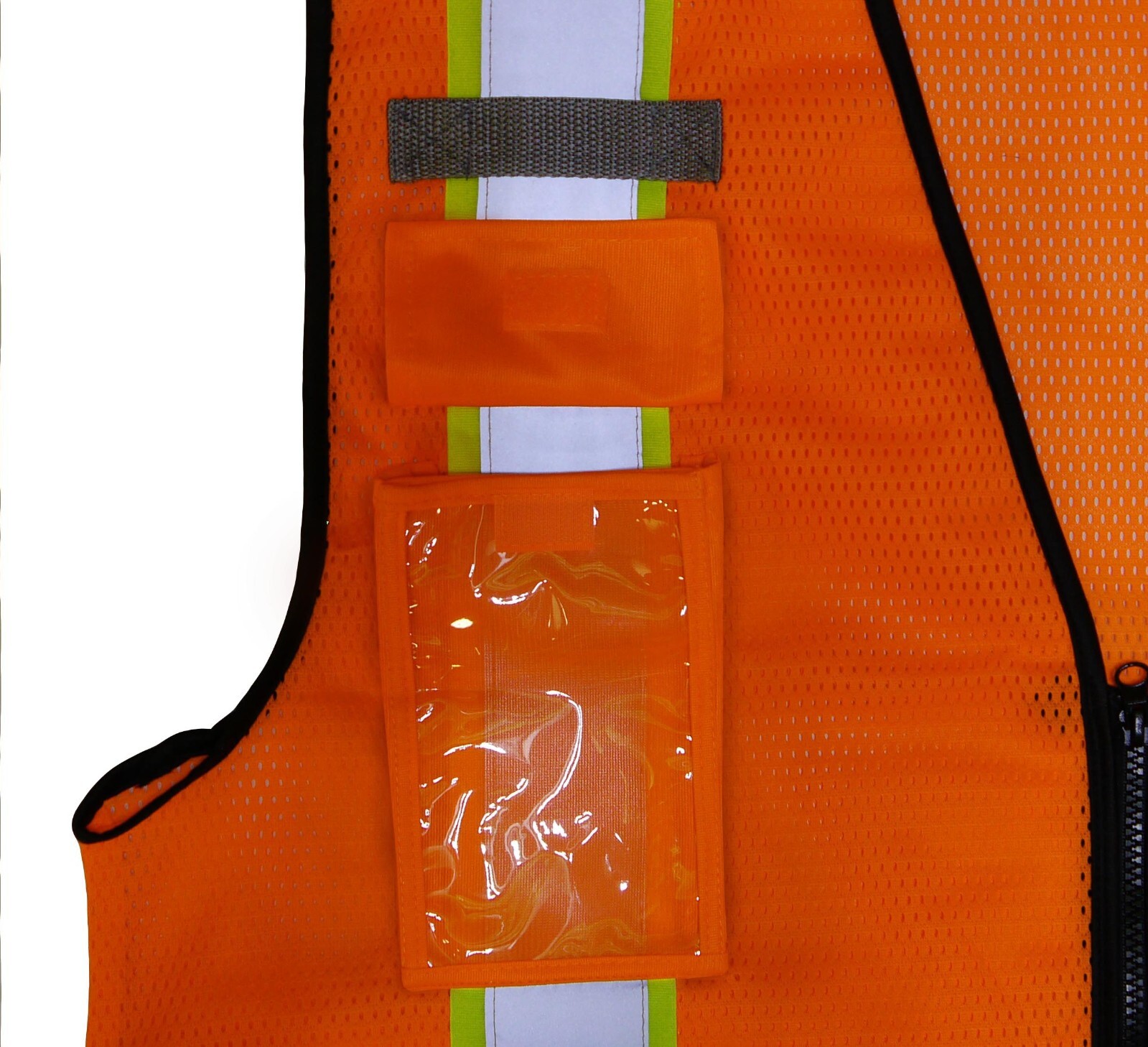 Security Survivor Safety Vest, Type R Class 2, Reflective logo Jumbo back pocket