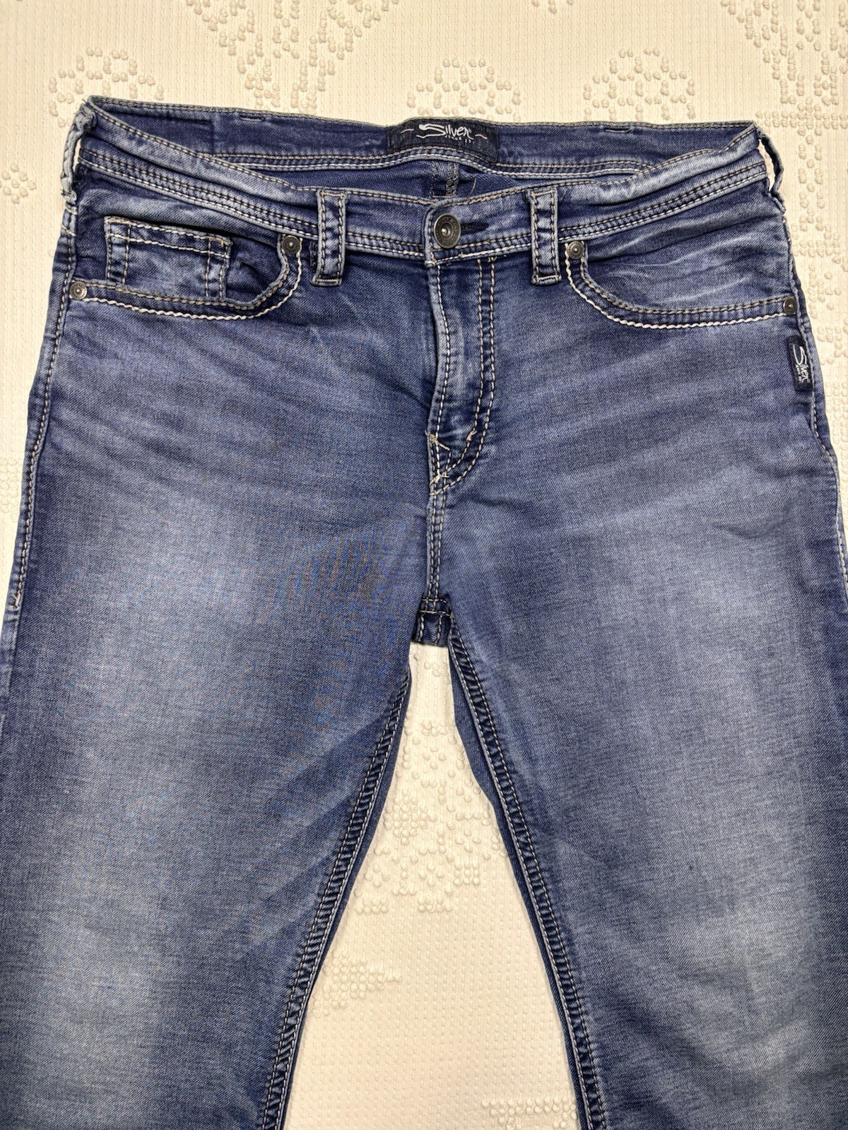 Silver Jeans Co. Silver Grayson Jeans Men’s Sz W36 L32 Contrast Stitch Pants