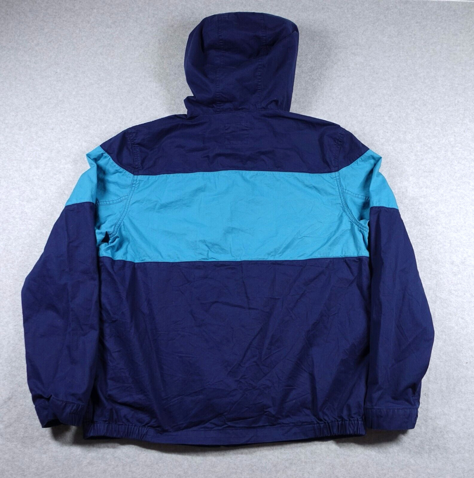 Gap Jacket Windbreaker Mens Large Hooded Casual Golf Outdoor Y2K Nautical Retro