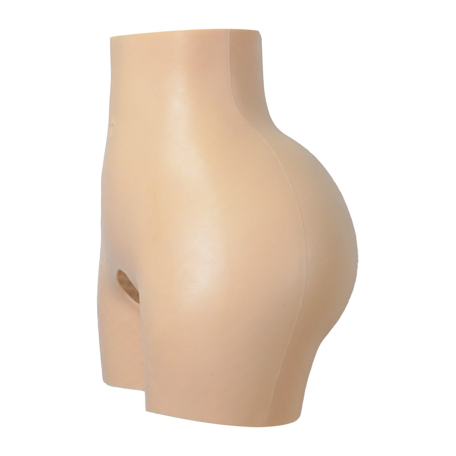 Crossdresser Realistic Silicone Panty Plump Hip Open-Crotch Pants Butt Shapewear