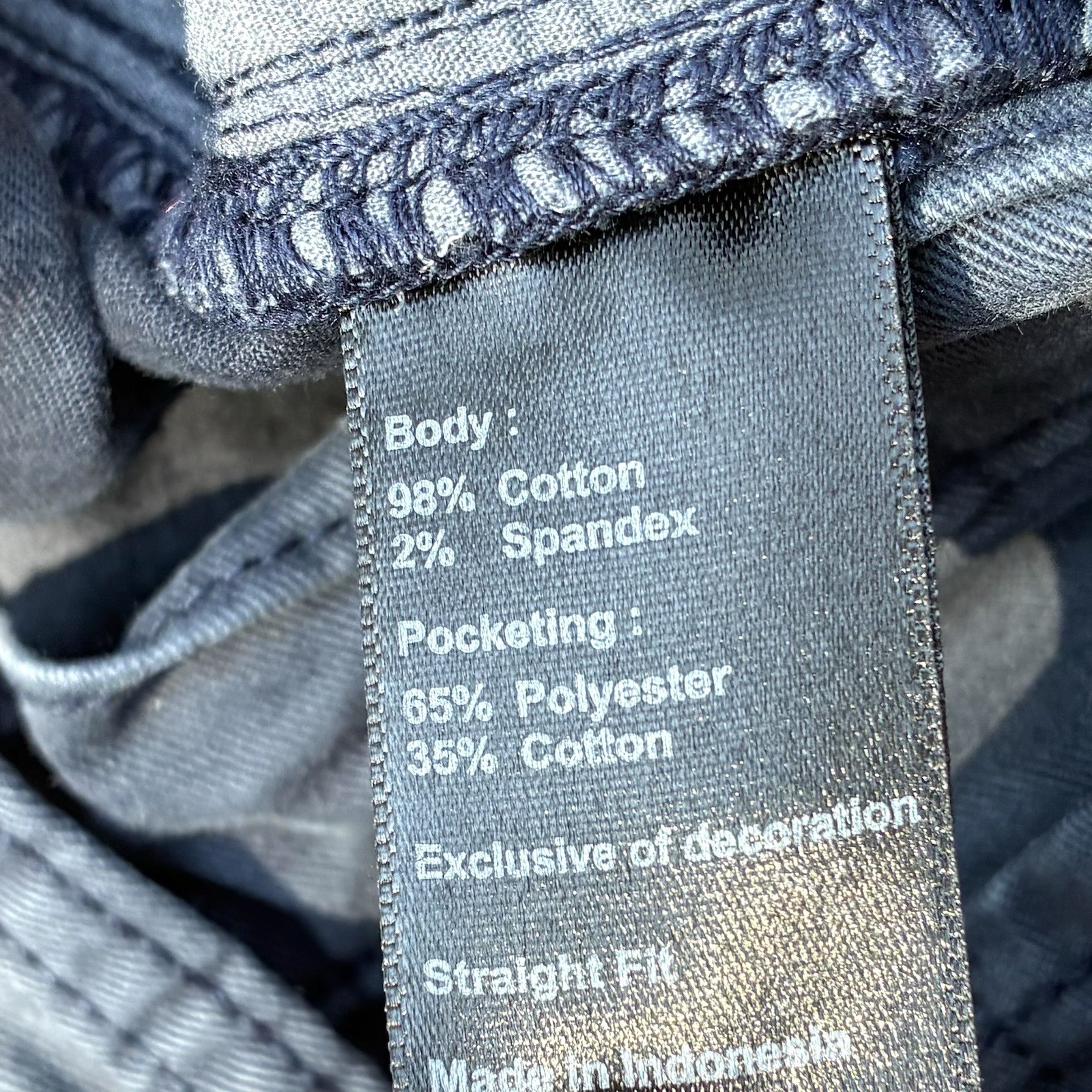 Flint And Tinder Straight Fit Navy Pants Men’s Sz 33×32