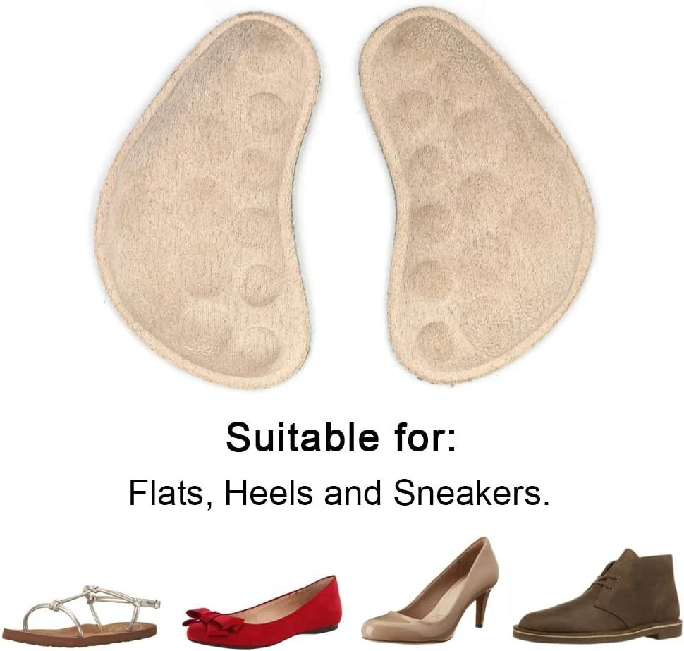 ‘S Supination & Over-Pronation Corrective Shoe Inserts, Medial & Lateral