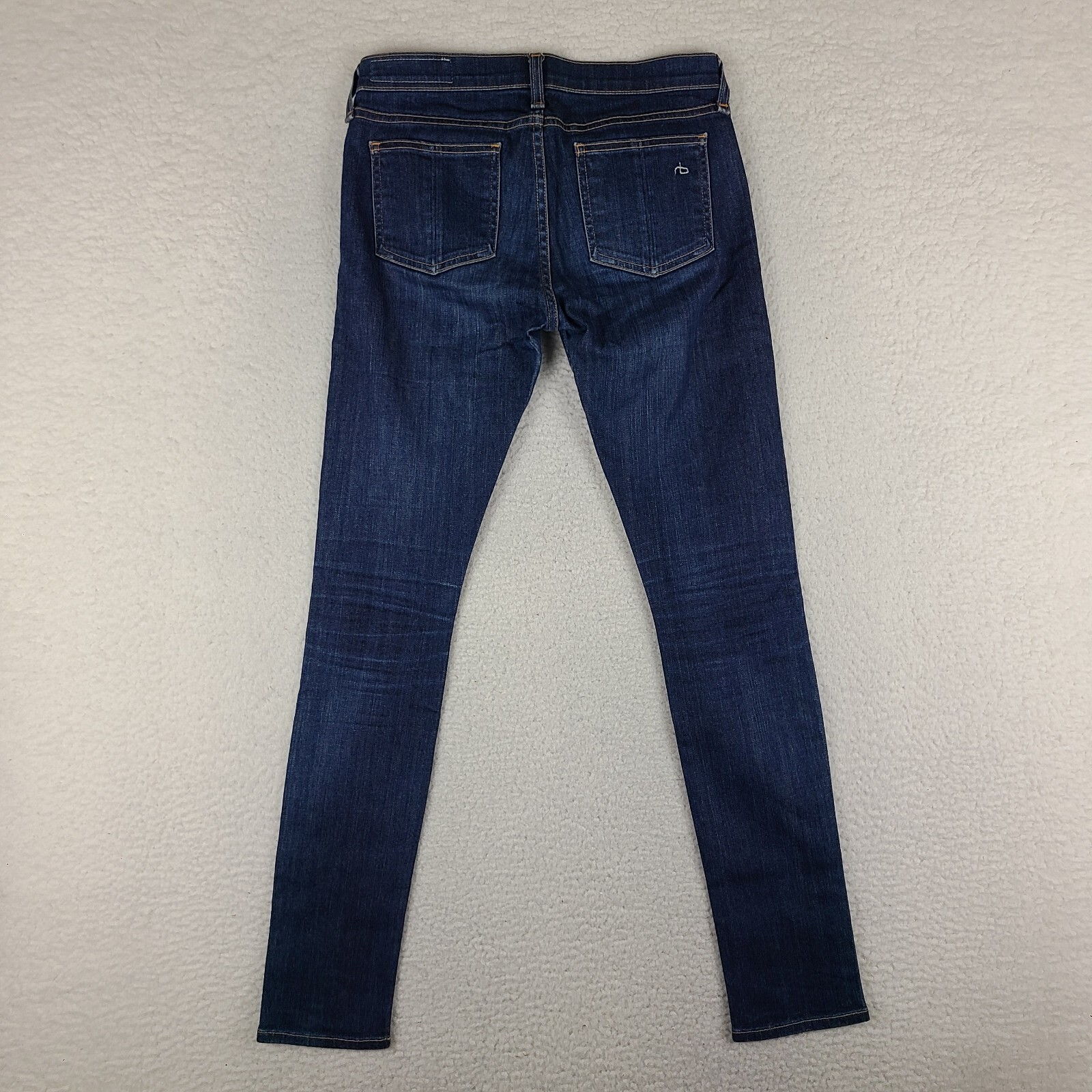 Rag & Bone Jeans Womens 26 Blue Skinny Kingsland Dark Wash Denim