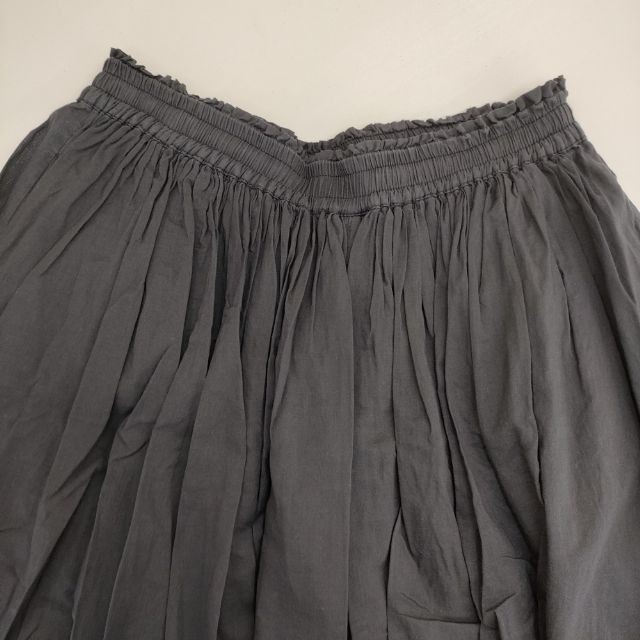 marble sud Cotton Lawn Gathered Hakama PT 07ES006134 Pants black 6-0330M∞