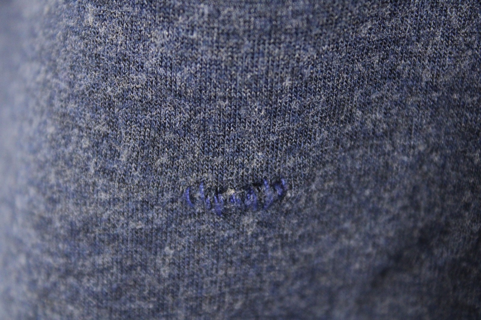 Hanes Blue T-shirt Medium M Super Soft 95% Modal Viscose 5% Spandex Undershirt