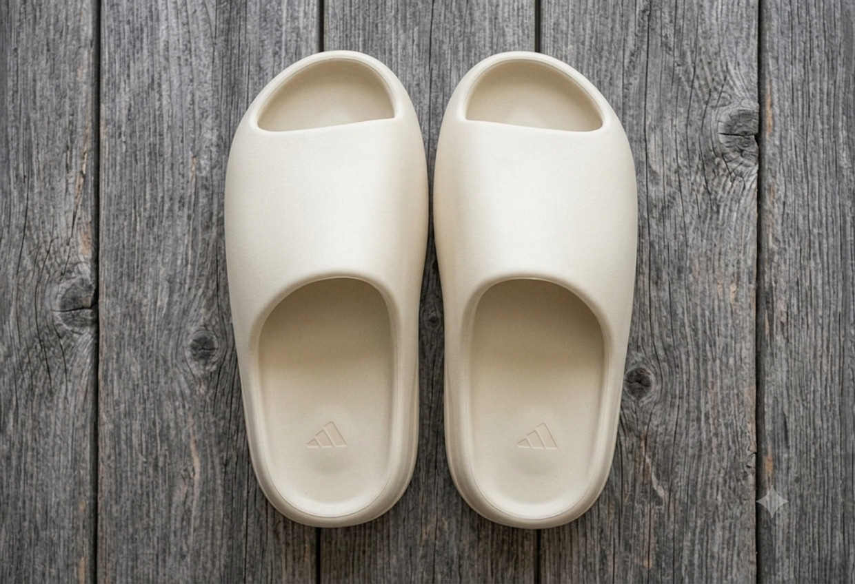 Yeezy slides Bone Sizes 4-13 (100% Authentic) Fz5897