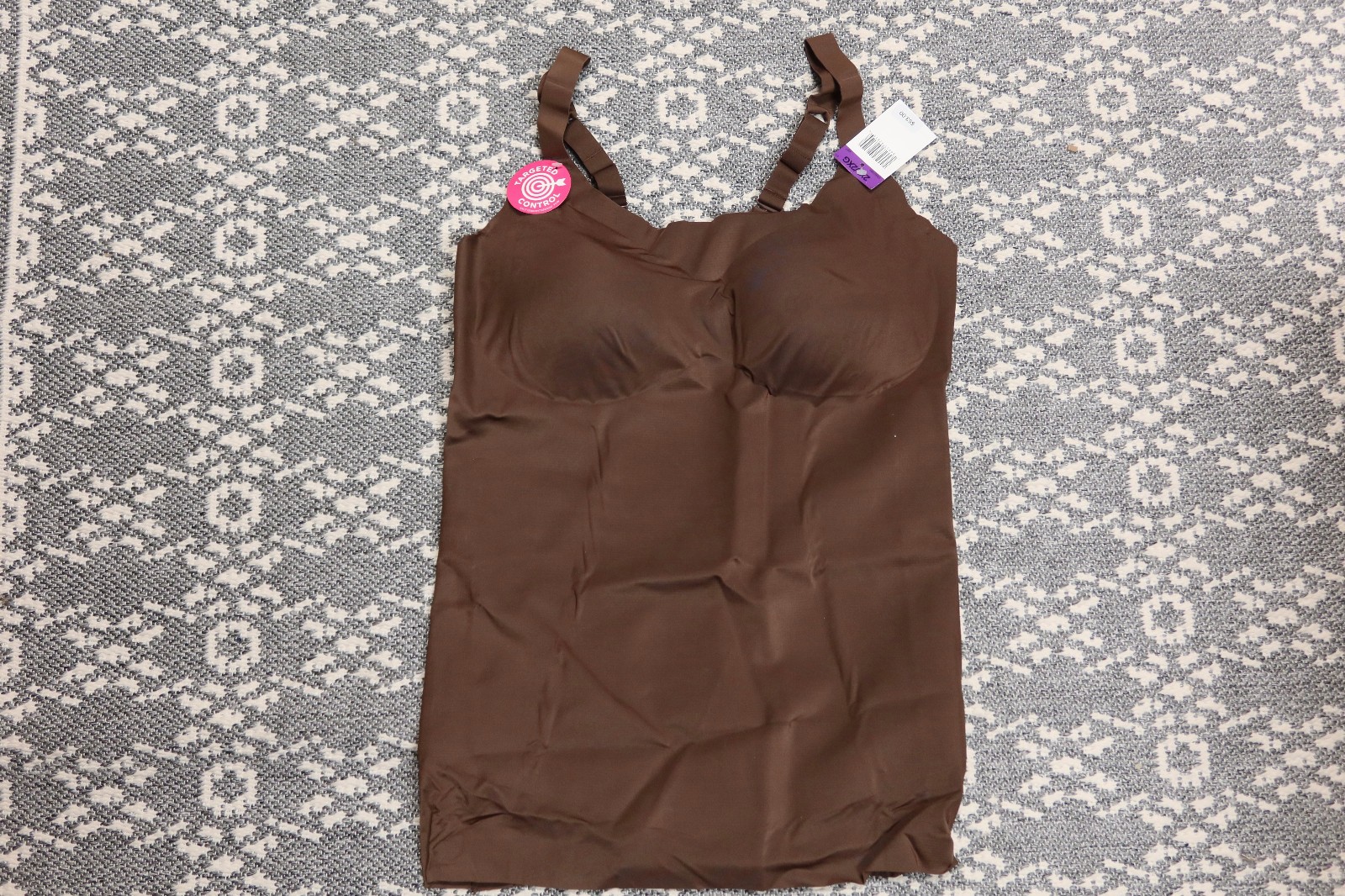 New Maidenform Women’s Shapewear Firm Control Cami Tank – Brown – 2XL – DMS086