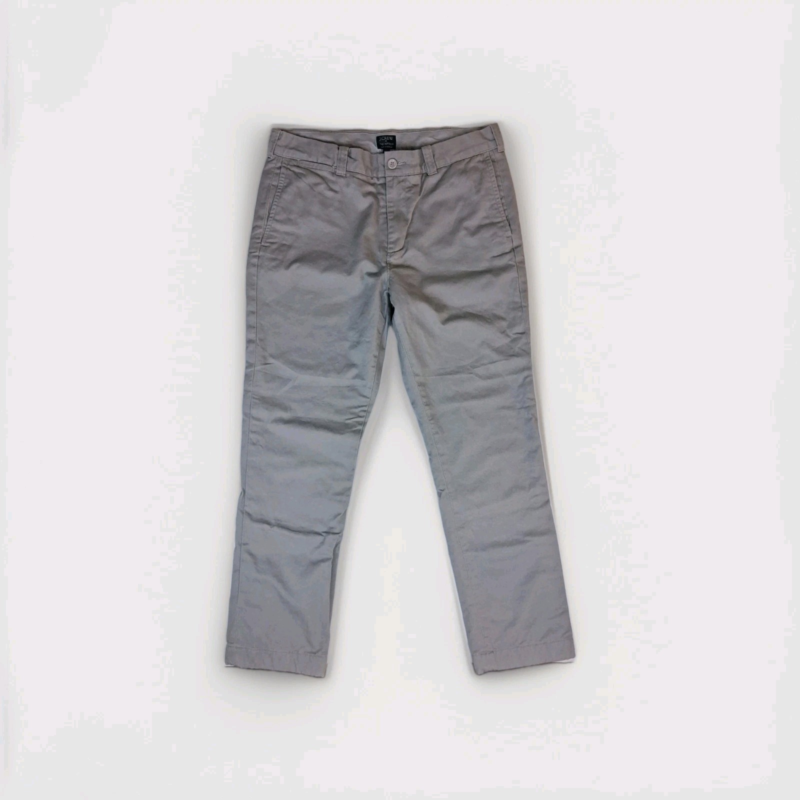 J.Crew The Sutton Chino Pants Structured Midrise Gray Men’s Size 33X30